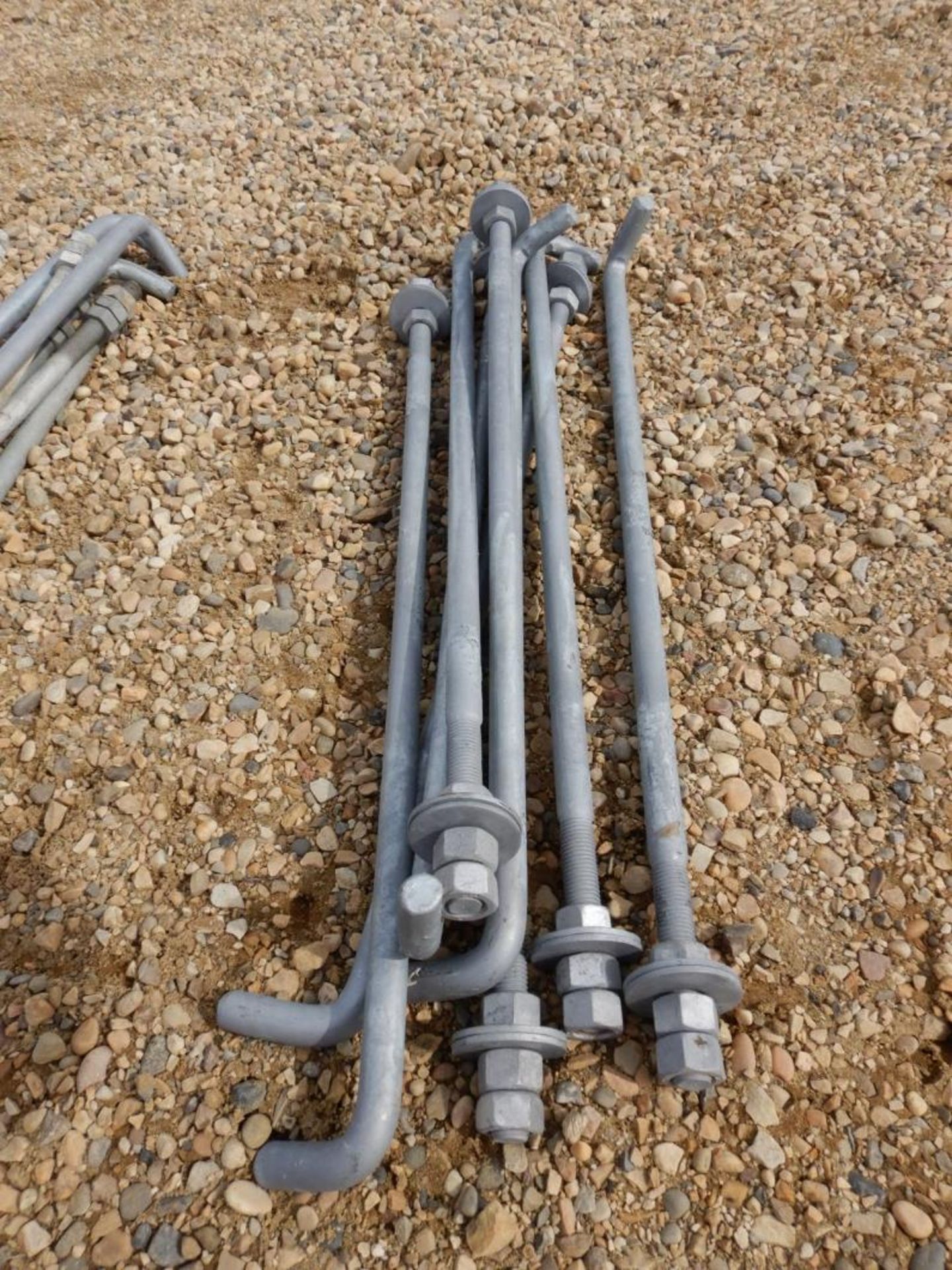 L/O 8-LIGHT POLE ANCHOR RODS 1"x36"