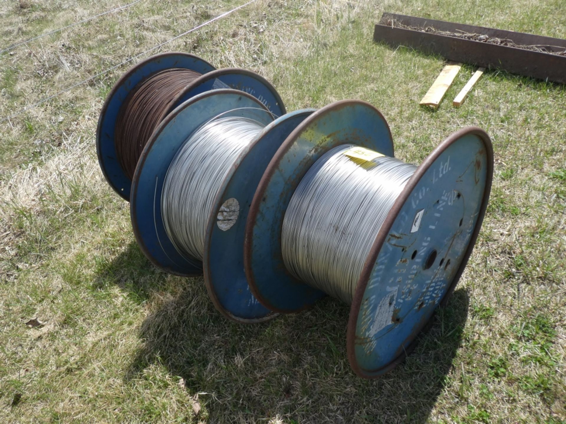 3-ROLLS OF HIGH TENSILE WIRE (WIRELINE LINE)