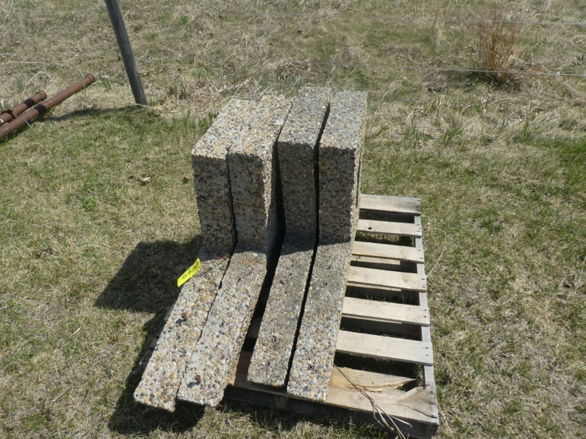 2-SETS OF CONCRETE BRACKETS FOR PARK BENCH - Image 3 of 3