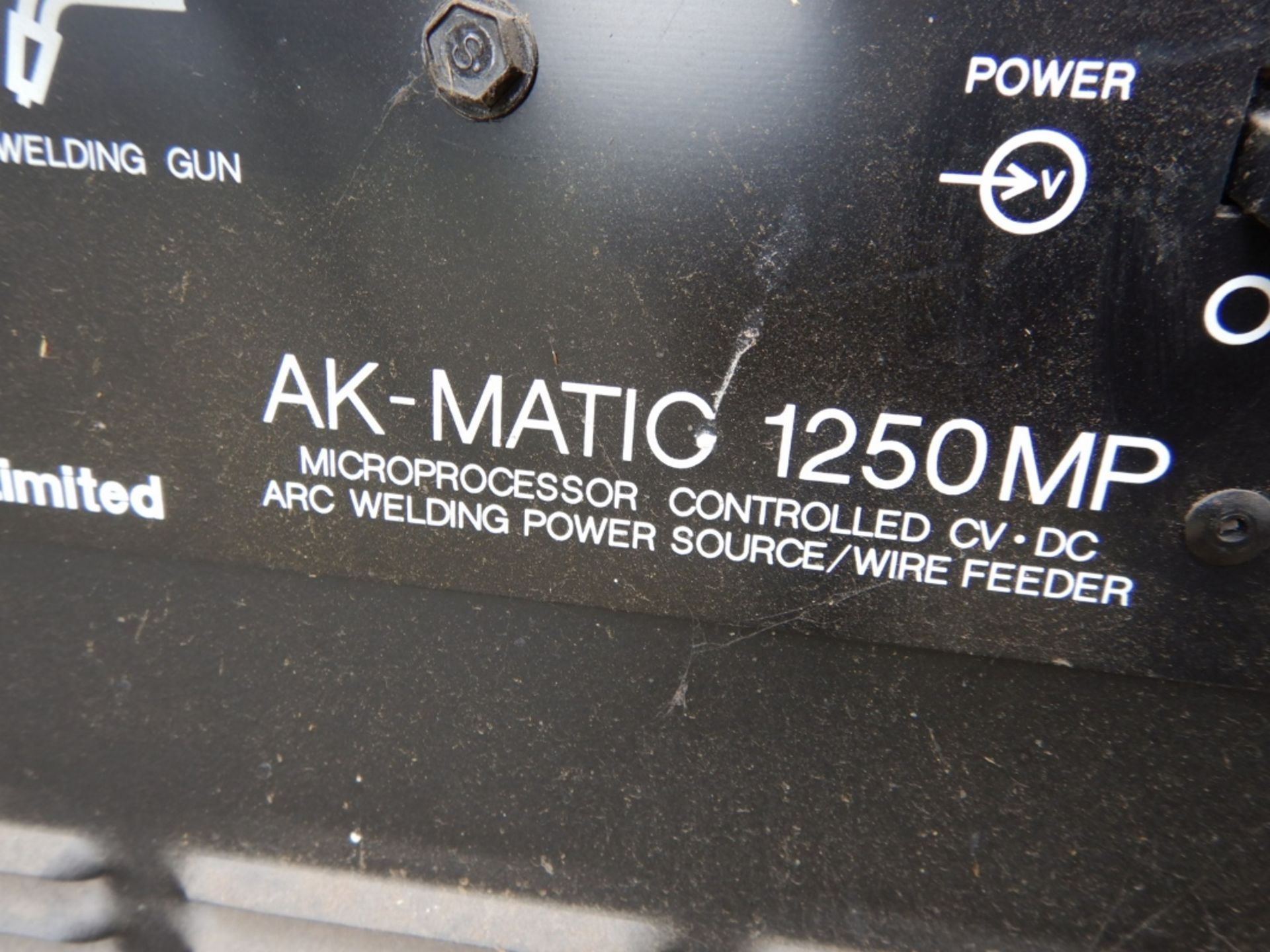 ACKLANDS AK-MATIC 1250MP MIG WELDER C/W GAS BOTTLE AND CABLES - Image 4 of 5