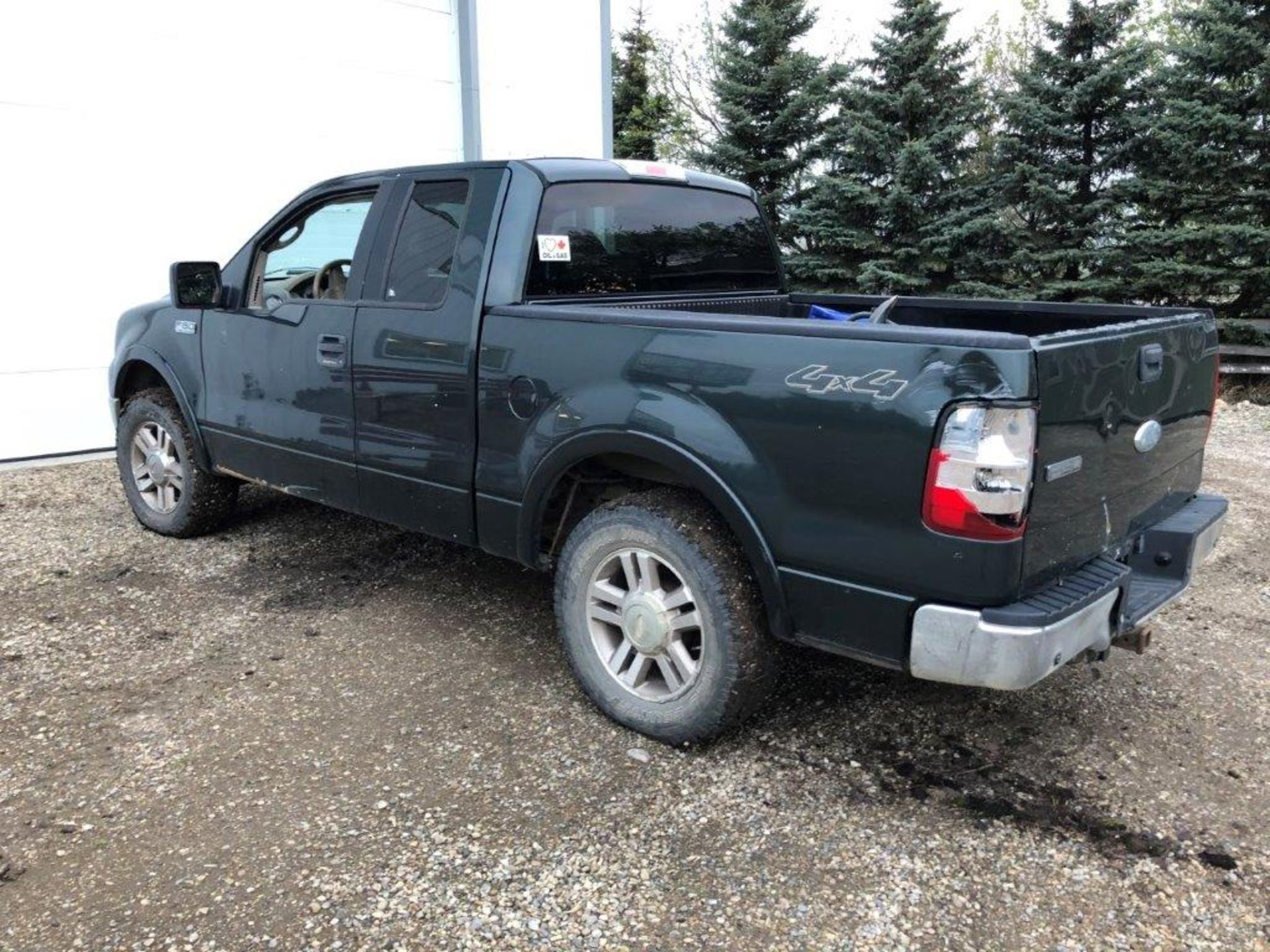 2006 FORD F150 LARIAT P/U TRUCK, 4X4, EXT CAB, LEATHER, 235,000KM SHOWING, S/N 1FTPX14556FA86613 - Image 3 of 6