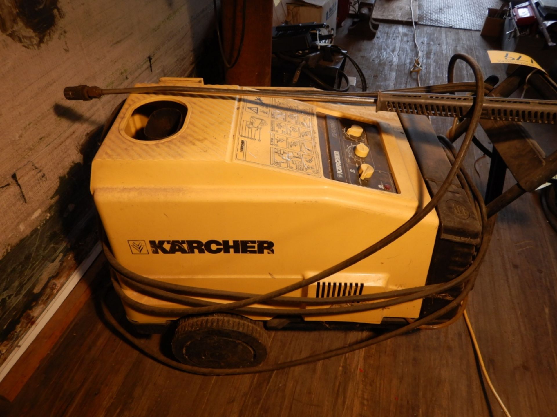 KARCHER HOT WATER PRESSURE WASHER MODEL # HDS550C - Image 4 of 4