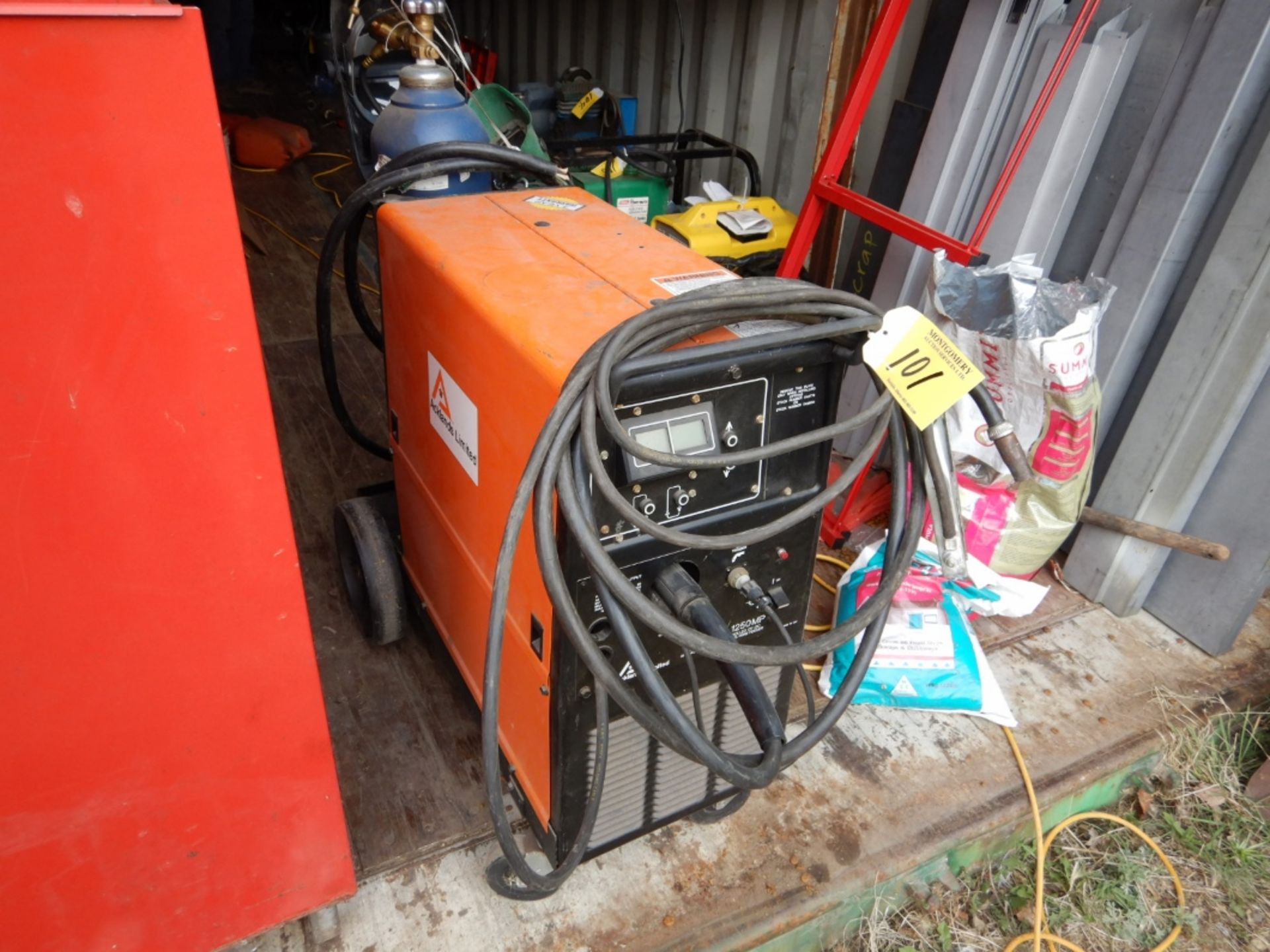 ACKLANDS AK-MATIC 1250MP MIG WELDER C/W GAS BOTTLE AND CABLES - Image 2 of 5