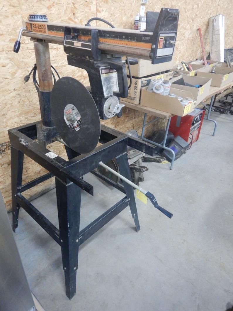 RYOBI RA--2500 254MM RADIAL ARM SAW