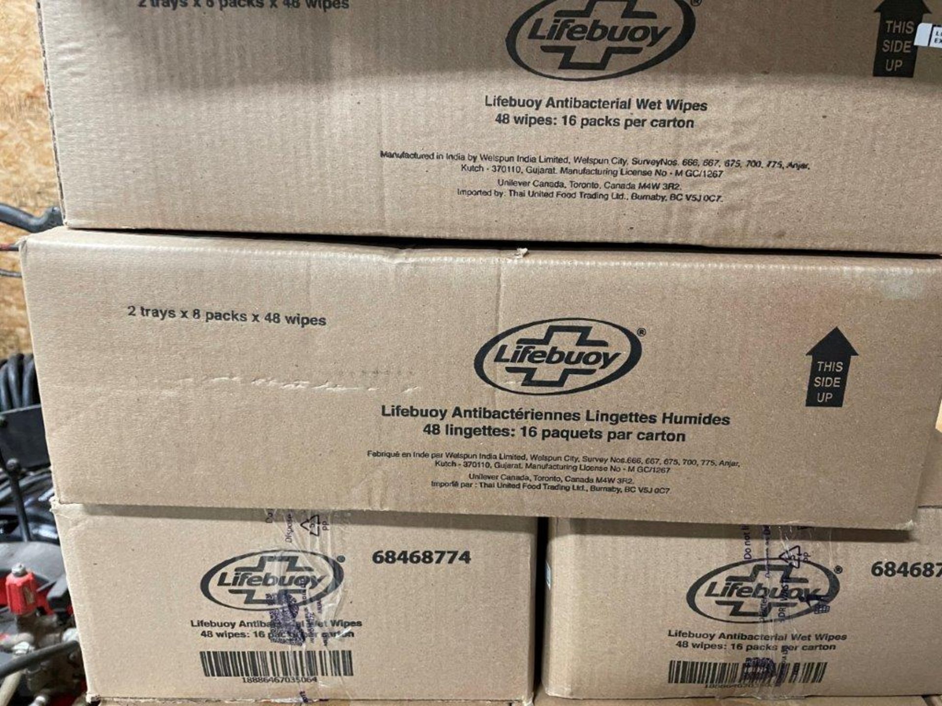 2-BOXES OF LIFEBUOY SANITIZING WIPES 16-PACKAGES PER BOX AND 48-WIPES PER PACKAGE AUGUST 2021 - Image 4 of 4