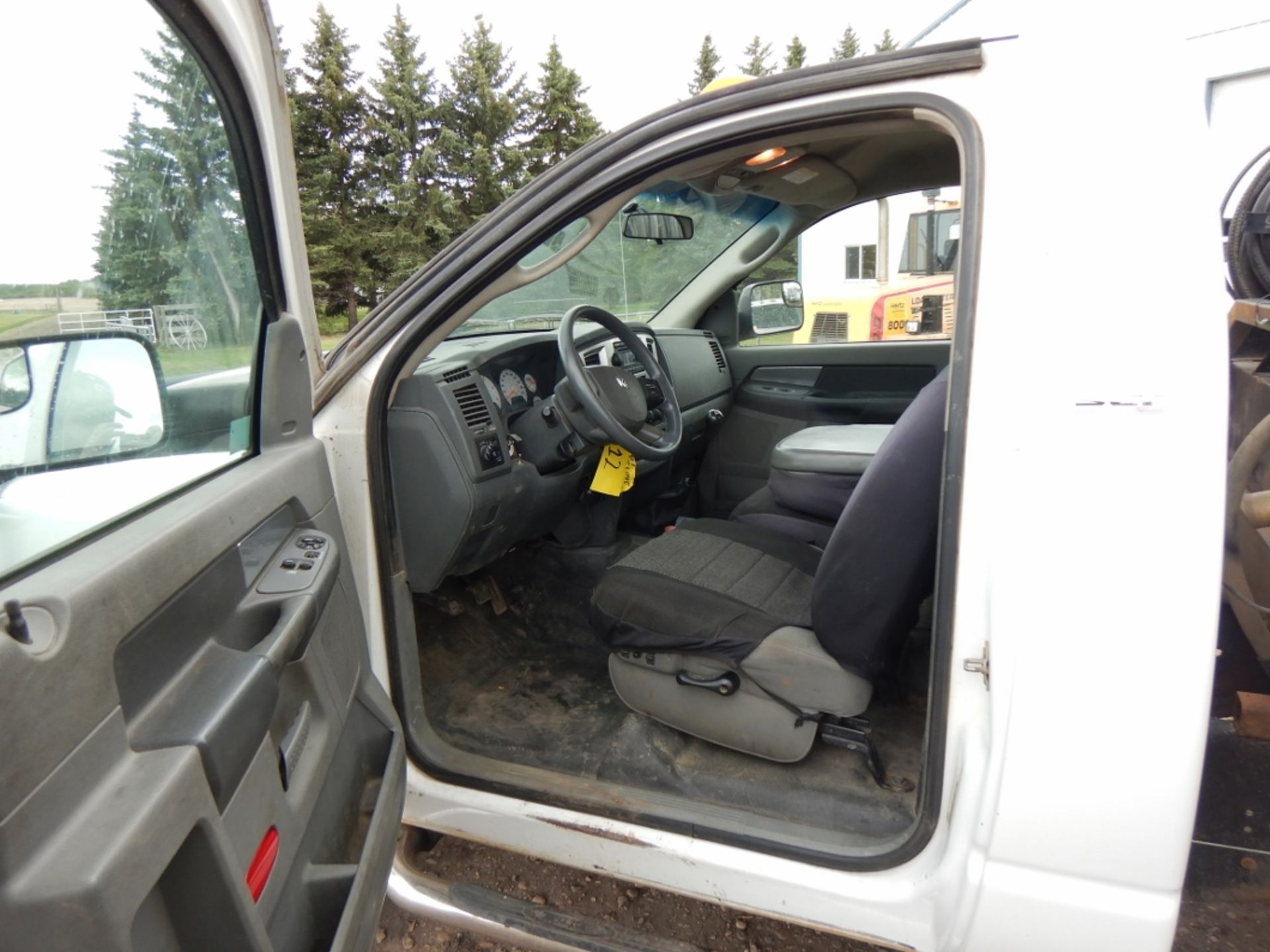 2007 DODGE RAM 3500 HD 4WD TRUCK, W/ PTO, HYDRAULICS, DECK WINCH, DUALLY, 6.7L CUMMINS TURBO DIESEL - Image 10 of 19