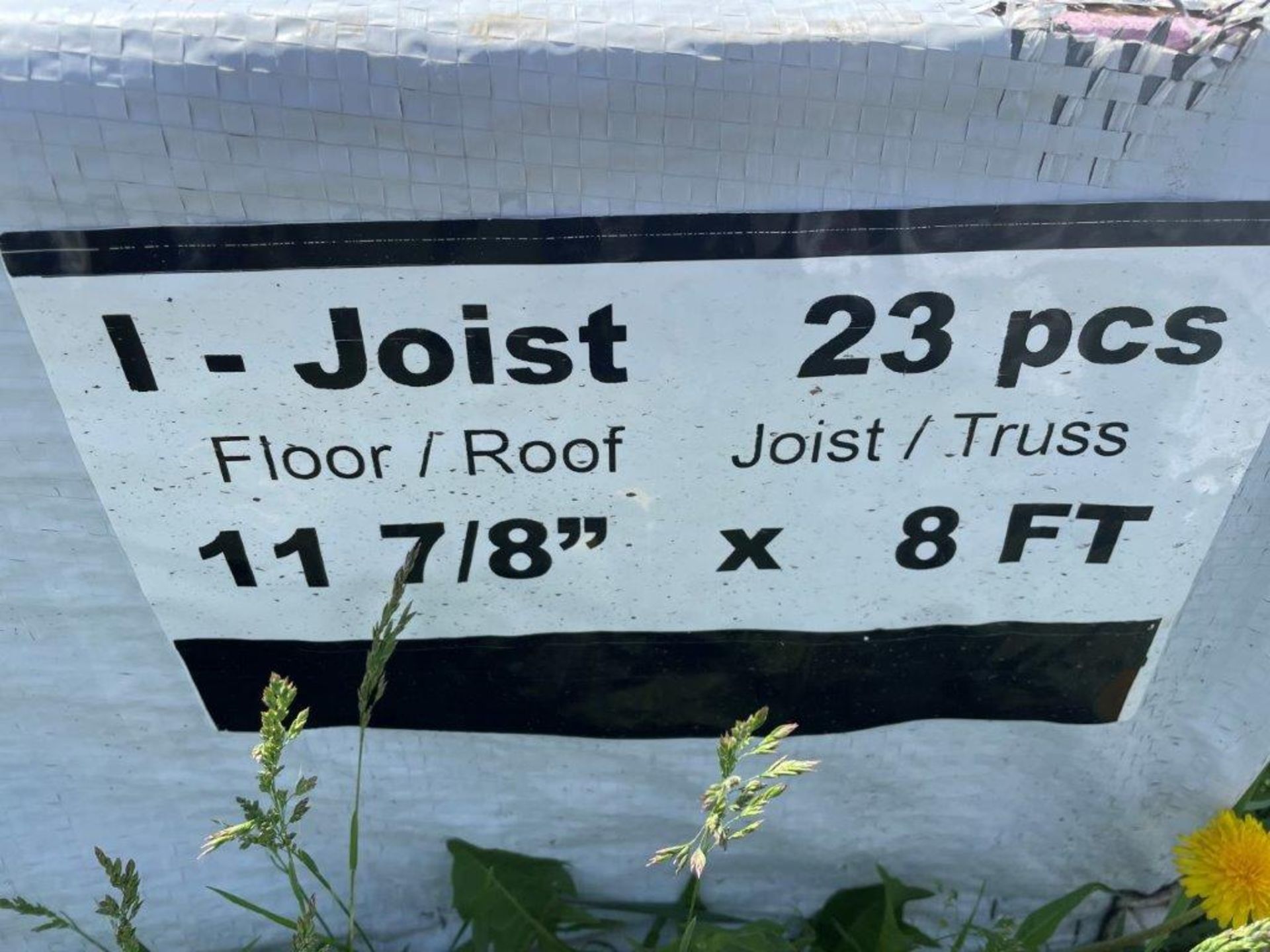 L/O 23 I-JOIST ROOF/FLOOR JOIST/TRUSS - 11 7/8X8 FT - Image 2 of 2