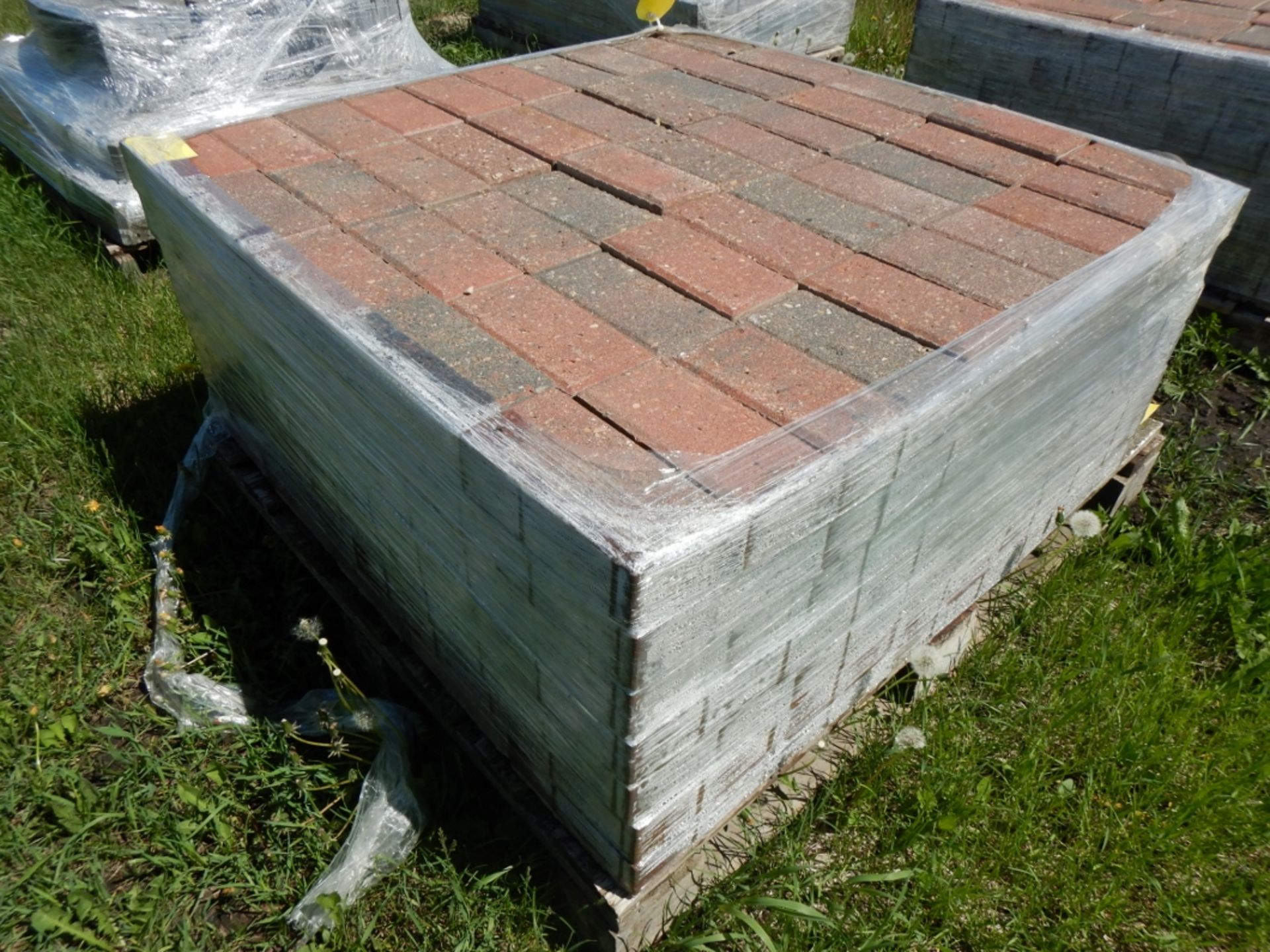 L/O 4"X8" BRICK/PAVERS APPROX 350