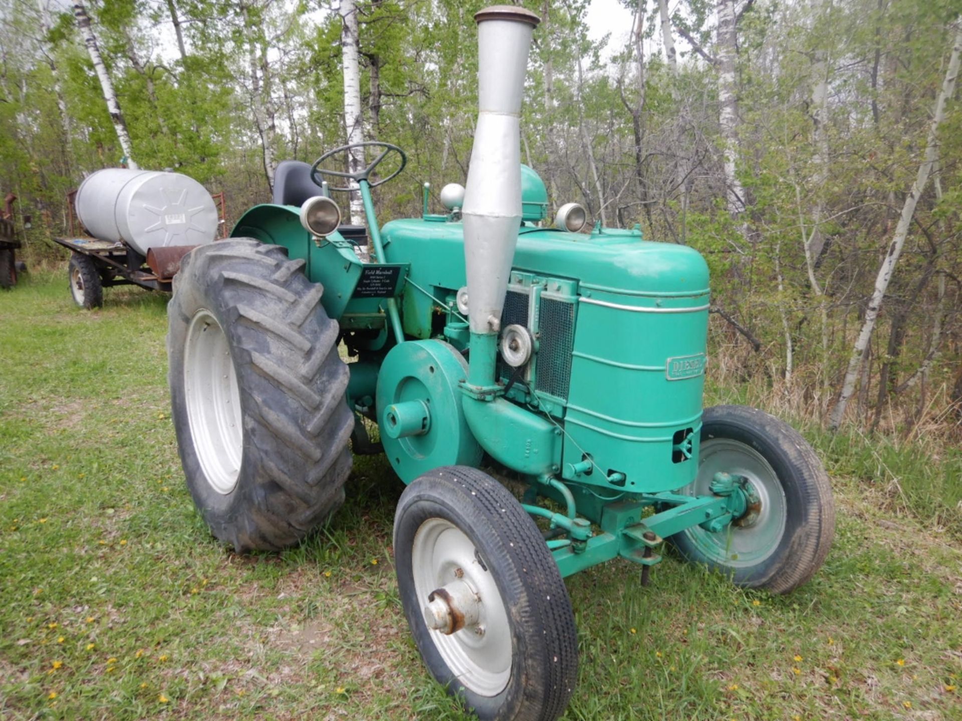 1949 FIELD MARSHALL SERIES 2 DIESEL TRACTOR S/N 9102 W/SINGLE CYLINDER