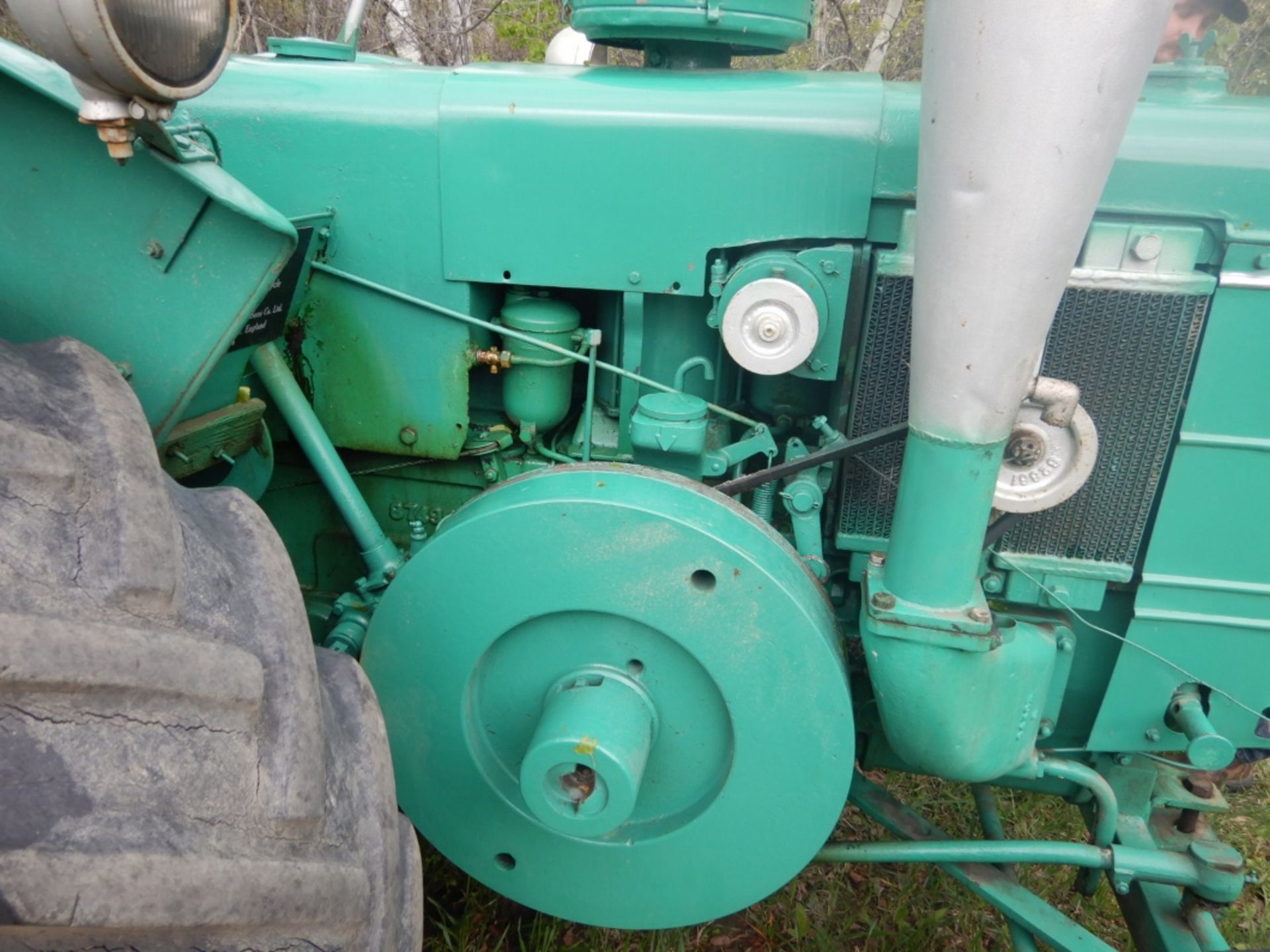 1949 FIELD MARSHALL SERIES 2 DIESEL TRACTOR S/N 9102 W/SINGLE CYLINDER - Image 9 of 14