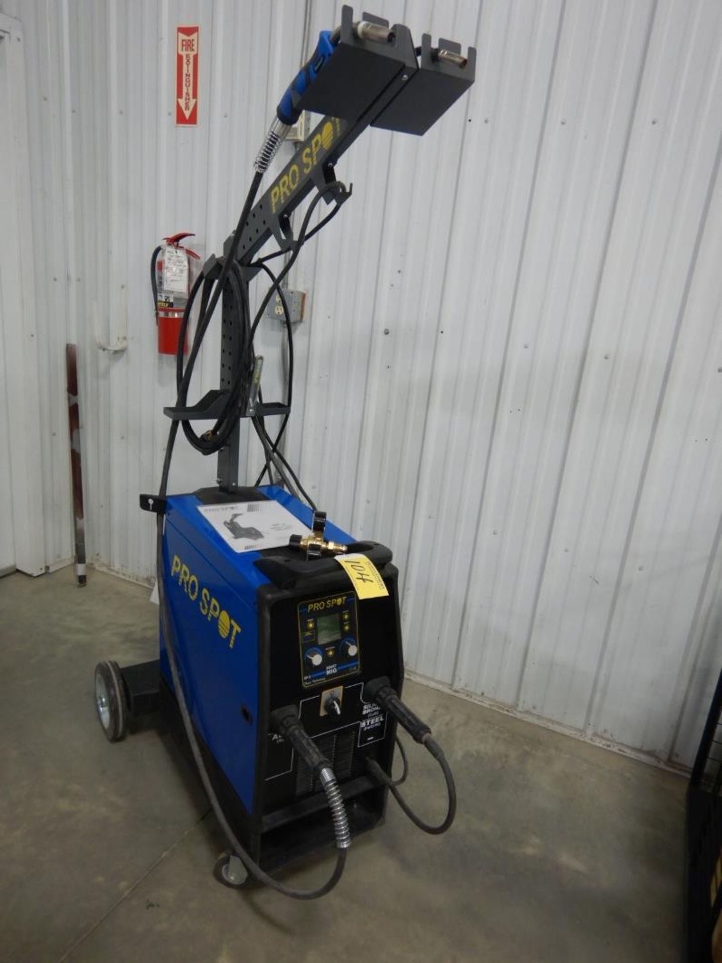 2020 PRO SPOT SP2 SMART MIG SILICON BRONZE AND ALUMINUM WELDER, S/N P19700500