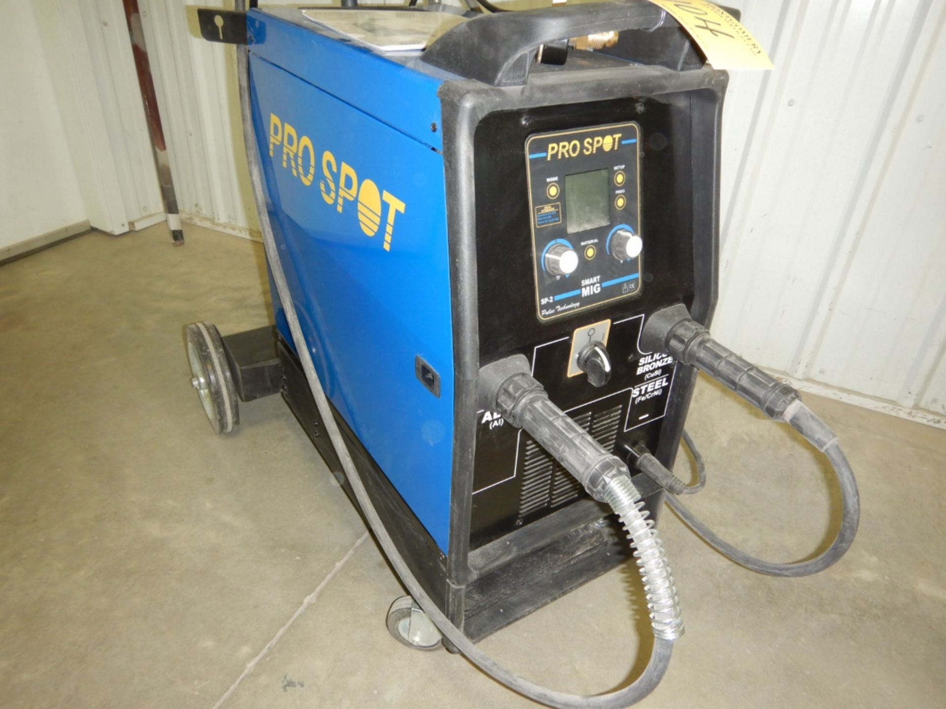 2020 PRO SPOT SP2 SMART MIG SILICON BRONZE AND ALUMINUM WELDER, S/N P19700500 - Image 3 of 10