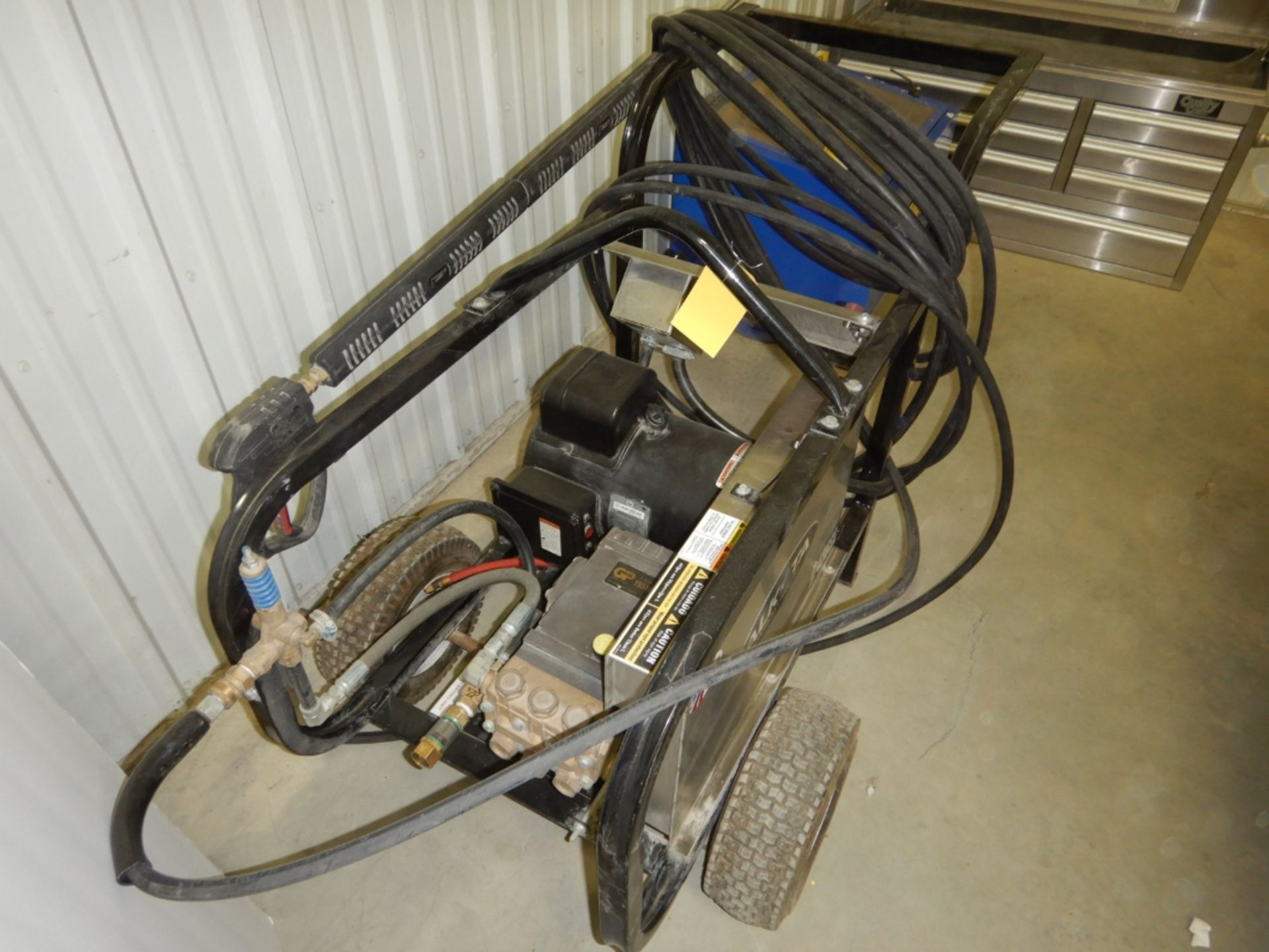 ALKITA 430SA -3000 PSI PORTABLE COLD WATER PRESSURE WASHER, 230 VOLT, 1 PH, 8 HP, S/N 275222 - Image 4 of 5