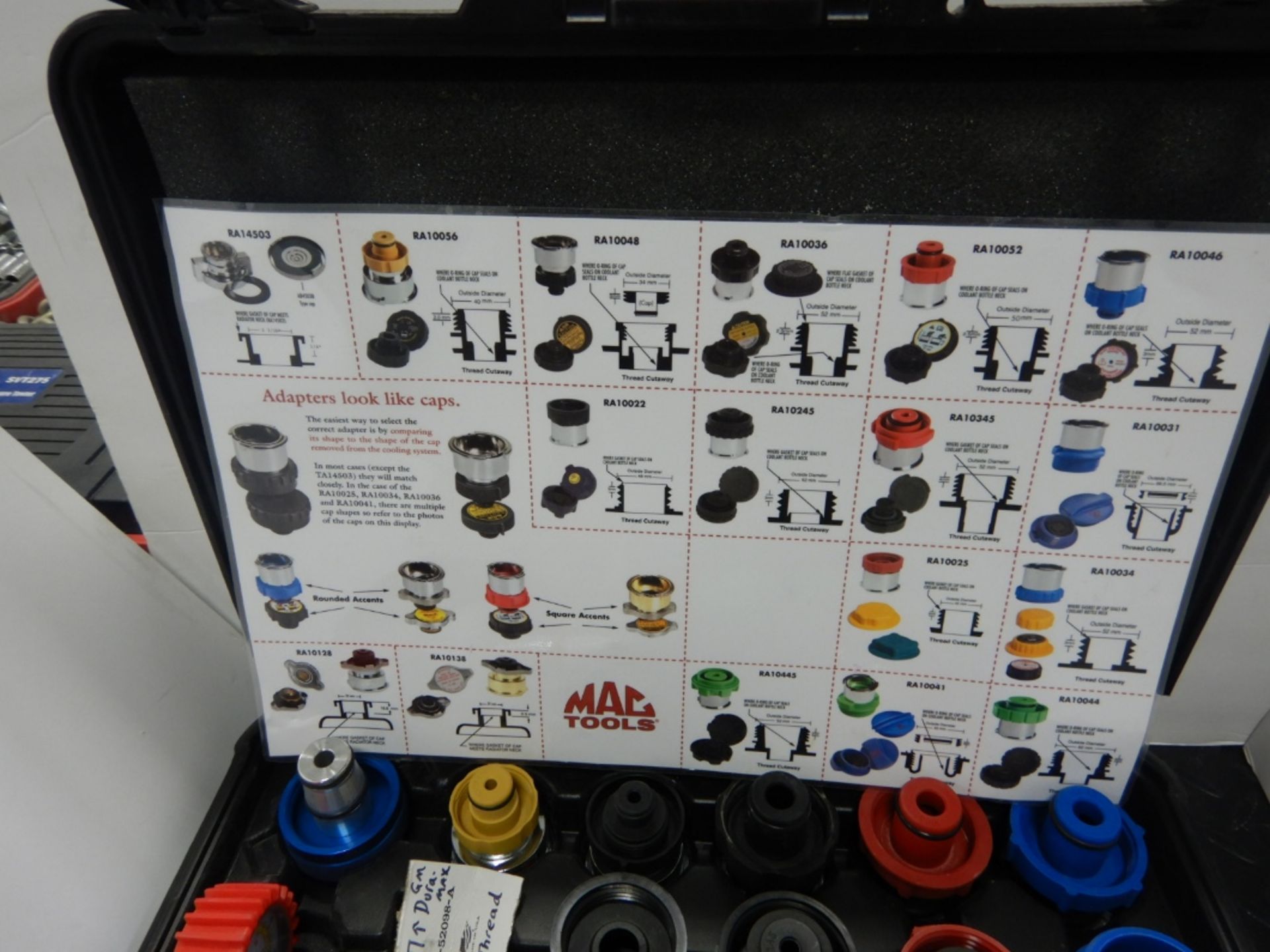 MAC CSA 1700 COOLING SYSTEM PRESSURE TESTER - Image 4 of 6