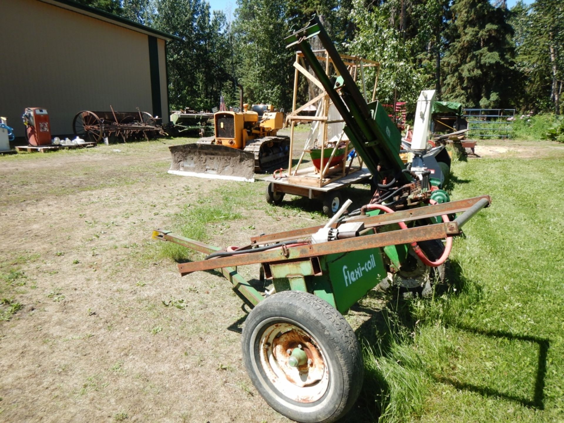 FLEXI-COIL TRAIL TYPE POST POUNDER W/HYD. PTO PUMP, 540 PTO - Image 3 of 9