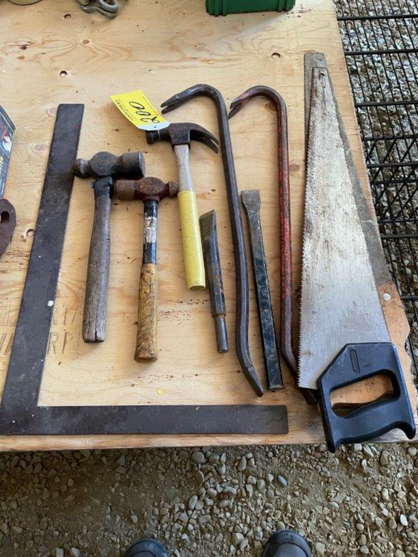 HAND SAWS, CAPENTER SQUARE, GOOSE NECKS, ETC