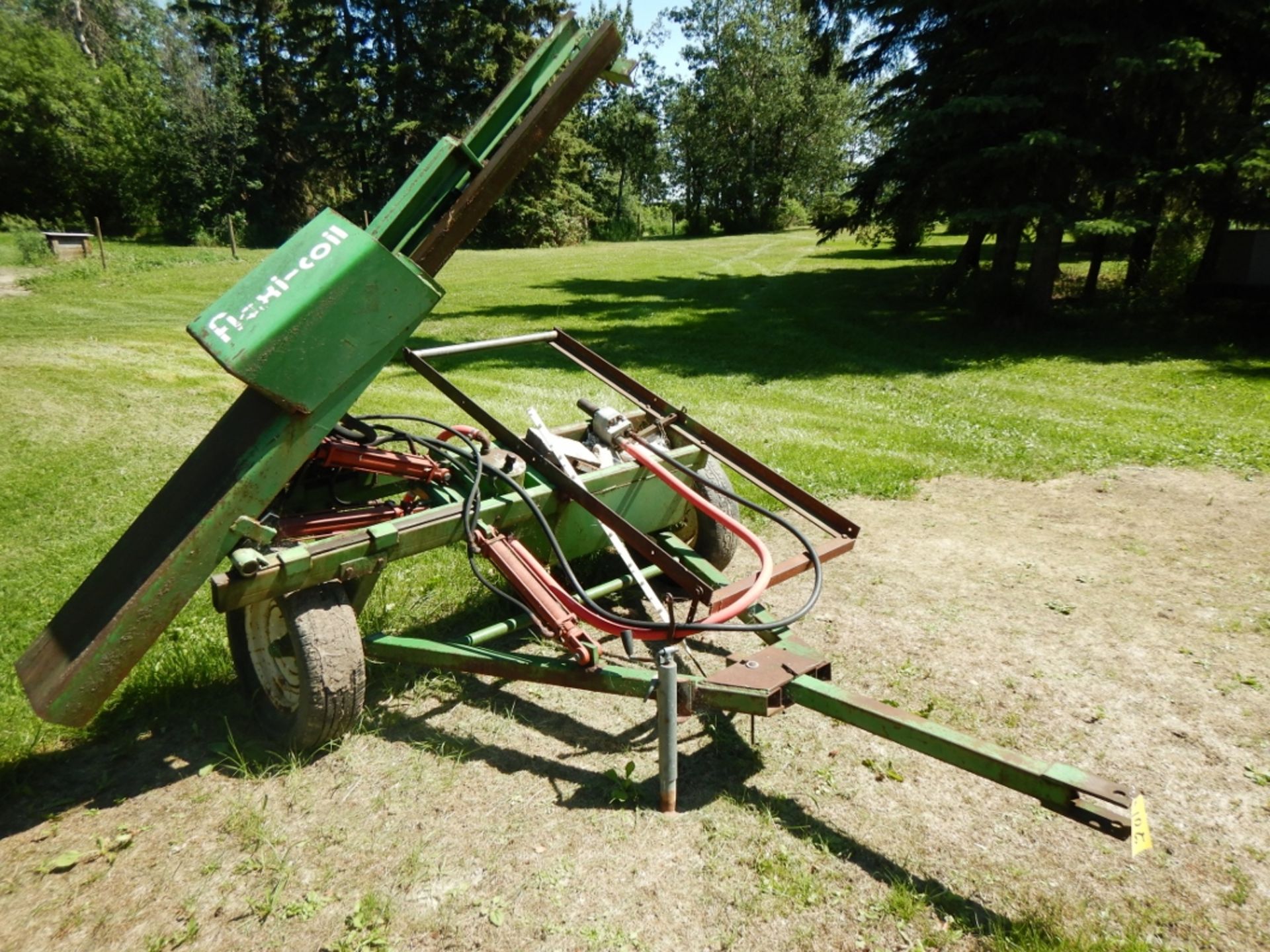 FLEXI-COIL TRAIL TYPE POST POUNDER W/HYD. PTO PUMP, 540 PTO - Image 8 of 9