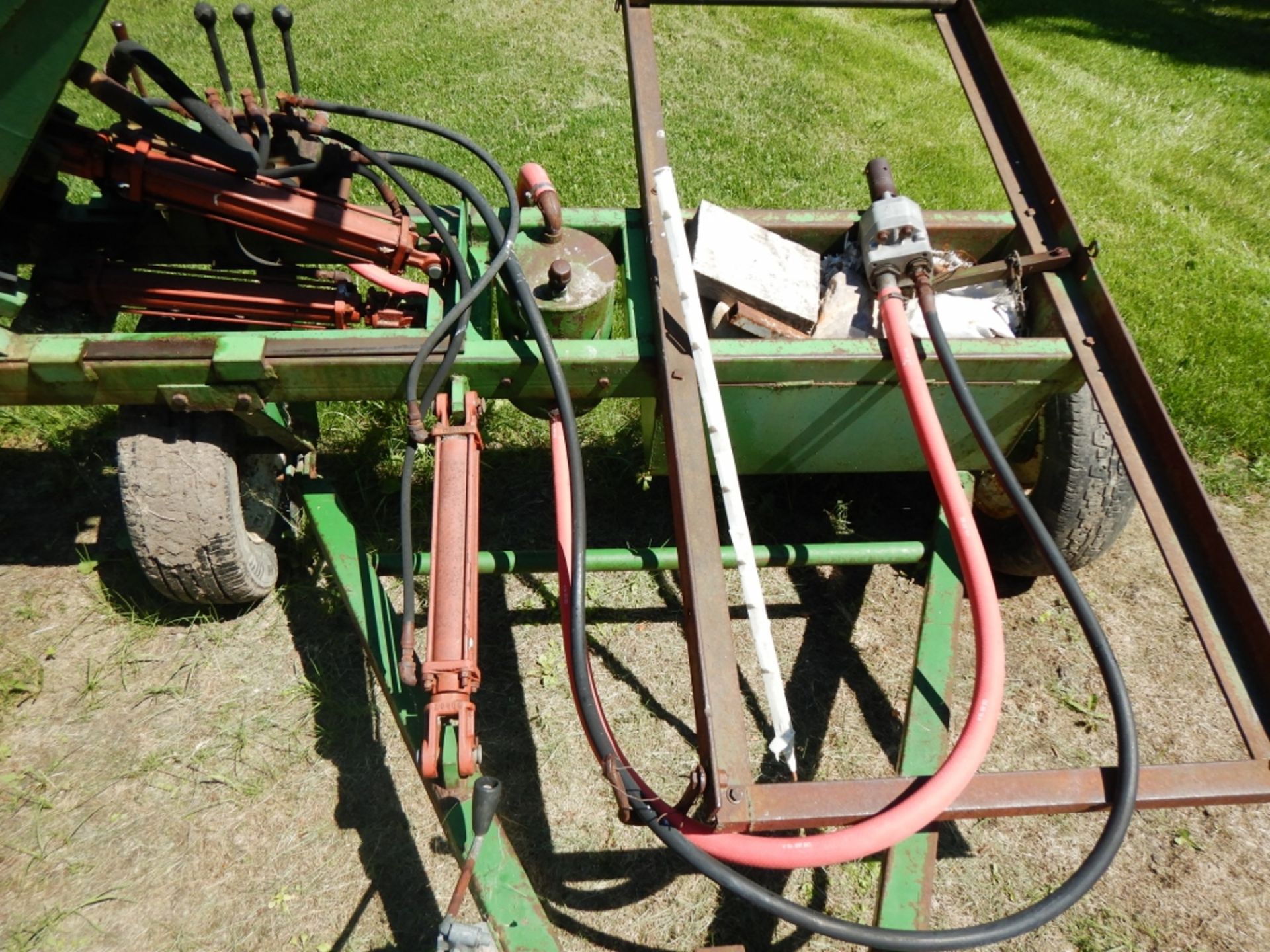 FLEXI-COIL TRAIL TYPE POST POUNDER W/HYD. PTO PUMP, 540 PTO - Image 9 of 9