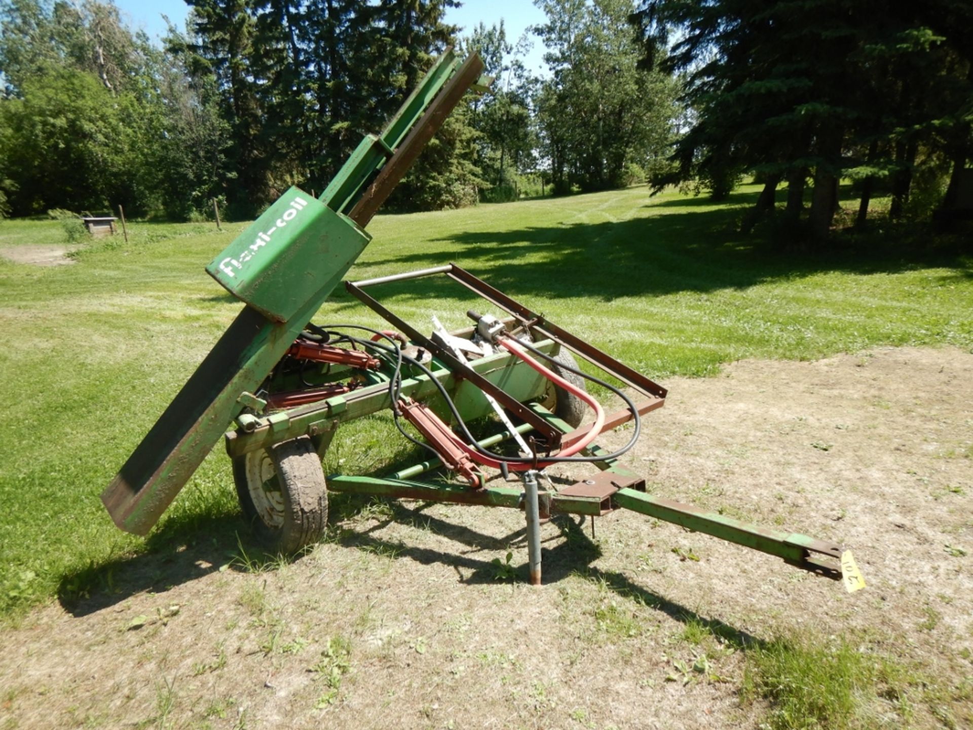 FLEXI-COIL TRAIL TYPE POST POUNDER W/HYD. PTO PUMP, 540 PTO