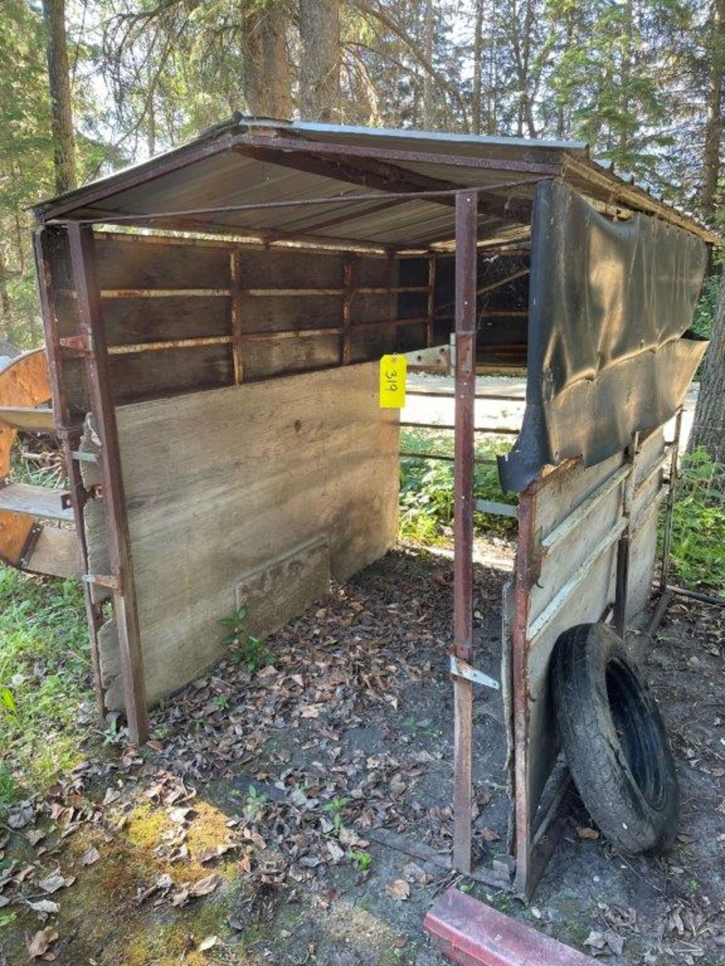 STOCK RACK FOR PU TRUCK W/ROOF (NO TAILGATE) - Image 3 of 4