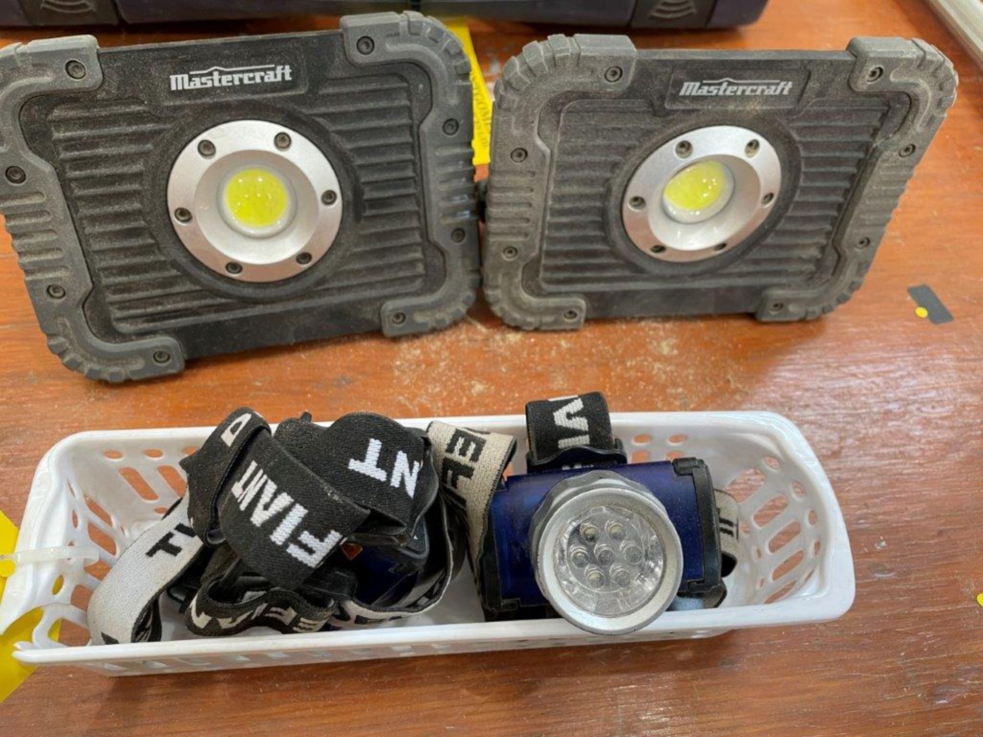 2-MASTER CRAFT LED LIGHTS, 2-DEFIANT HEAD LAMPS