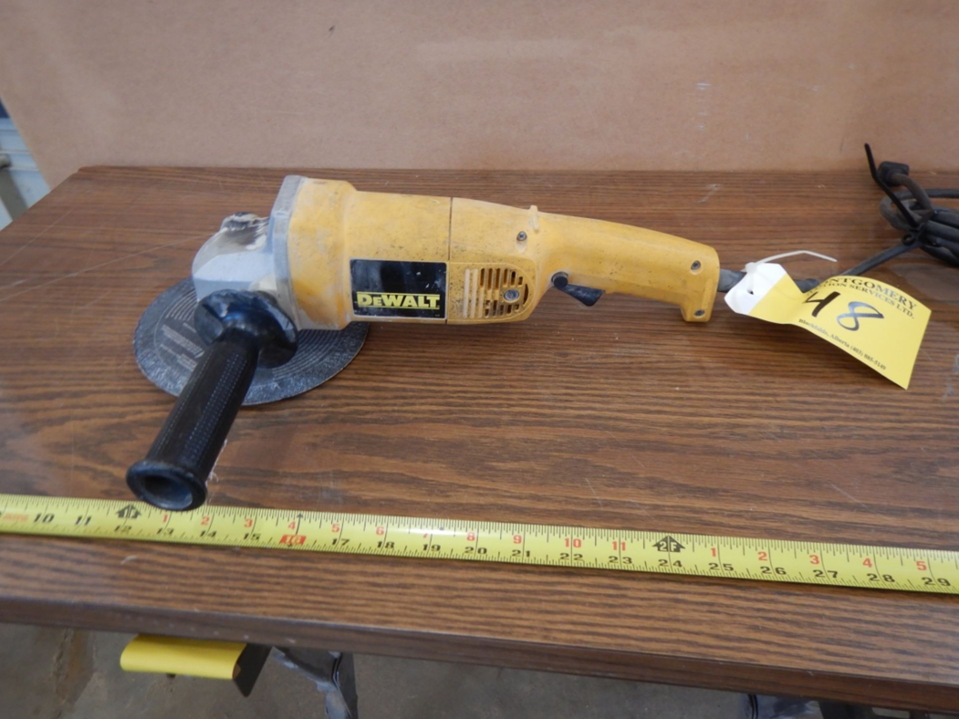 DEWALT 5INCH SIDE GRINDER