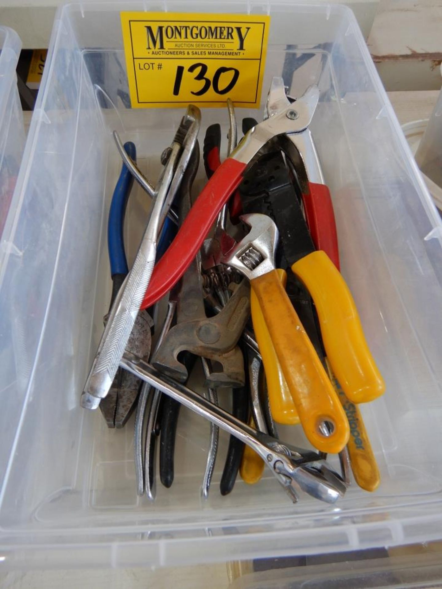 L/O CRIMPERS, WIRE STRIPPERS, ASSORTED TOOLS