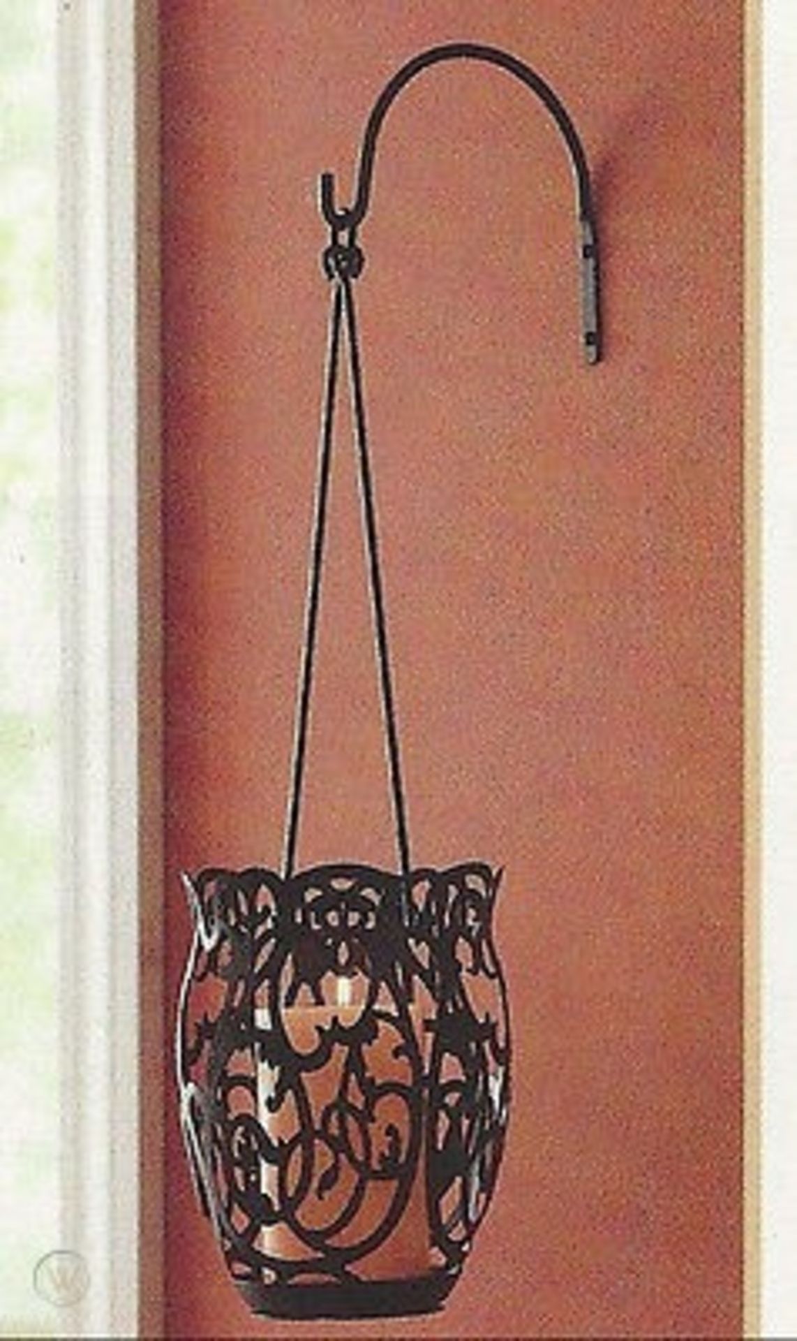 PARTYLITE - P9332 THAI INSPIRATION SHORT PILLAR SLEEVE (13CM), P90086 COUTURE HANGING CANDLE - Image 4 of 5