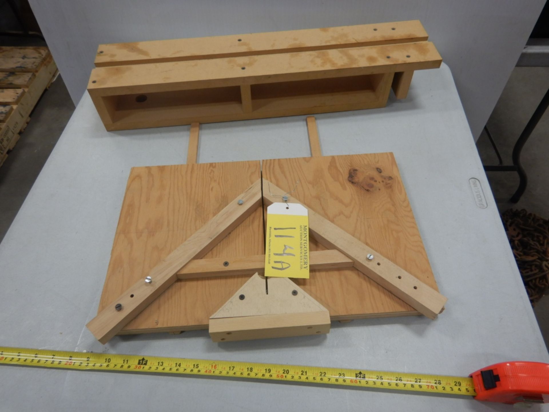 L/O ASSORTED TABLE SAW FENCES, GUIDES, PUSH STICKS, ETC. - Image 2 of 7