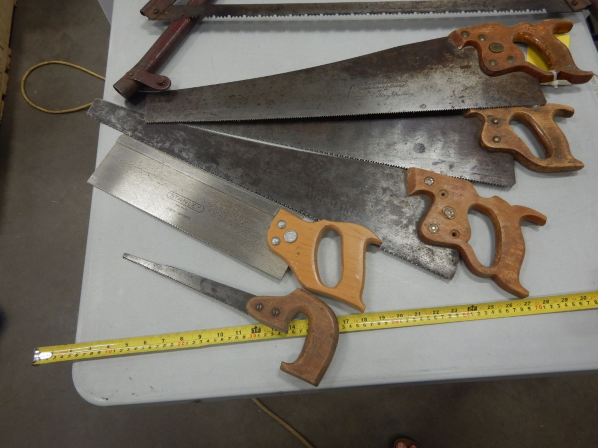 L/O ASSORTED HAND AND SWEDE SAWS - Image 3 of 4