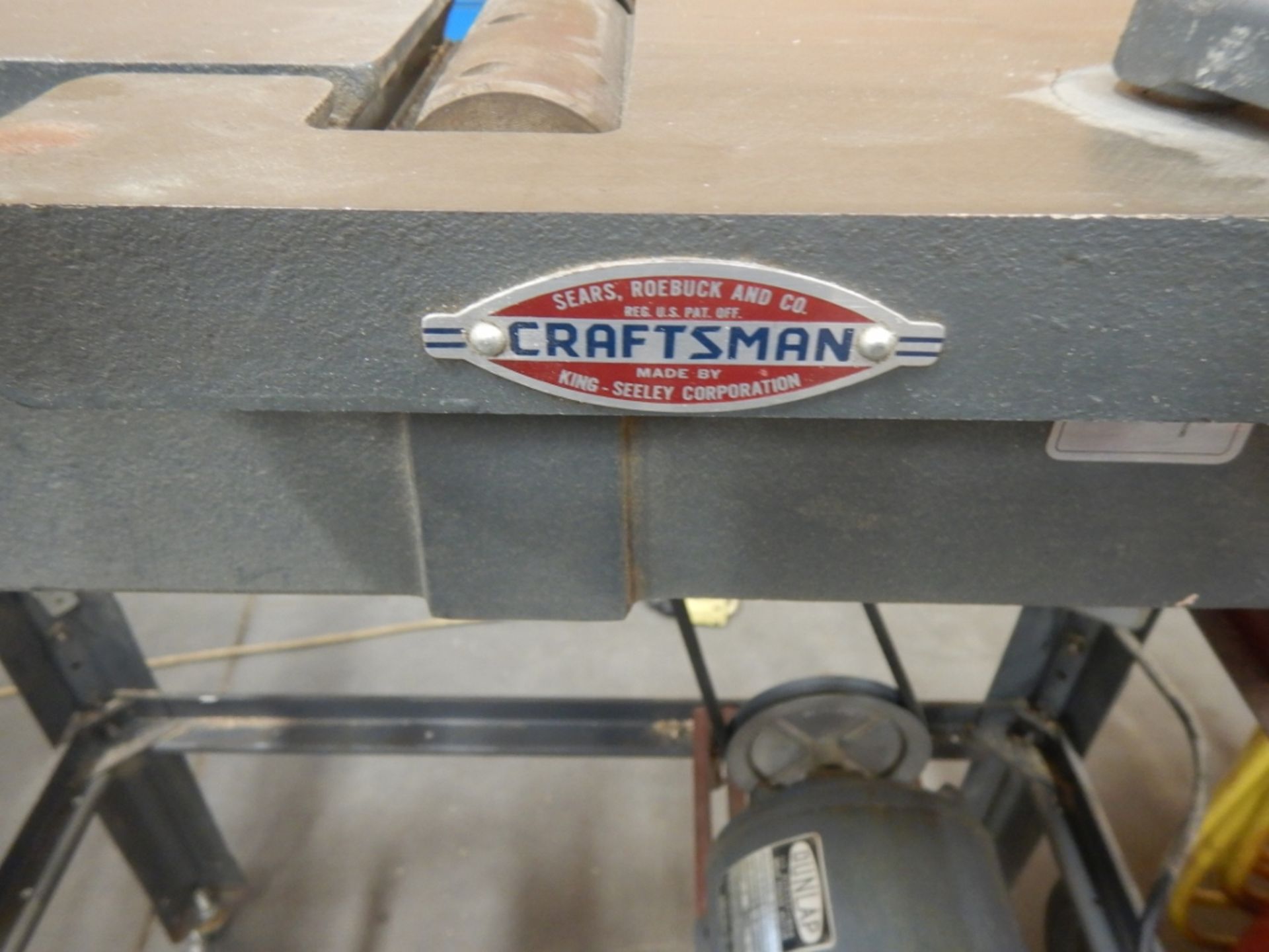 SEARS CRAFTSMAN 4IN JOINTER PLANER ON STAND - Image 2 of 10