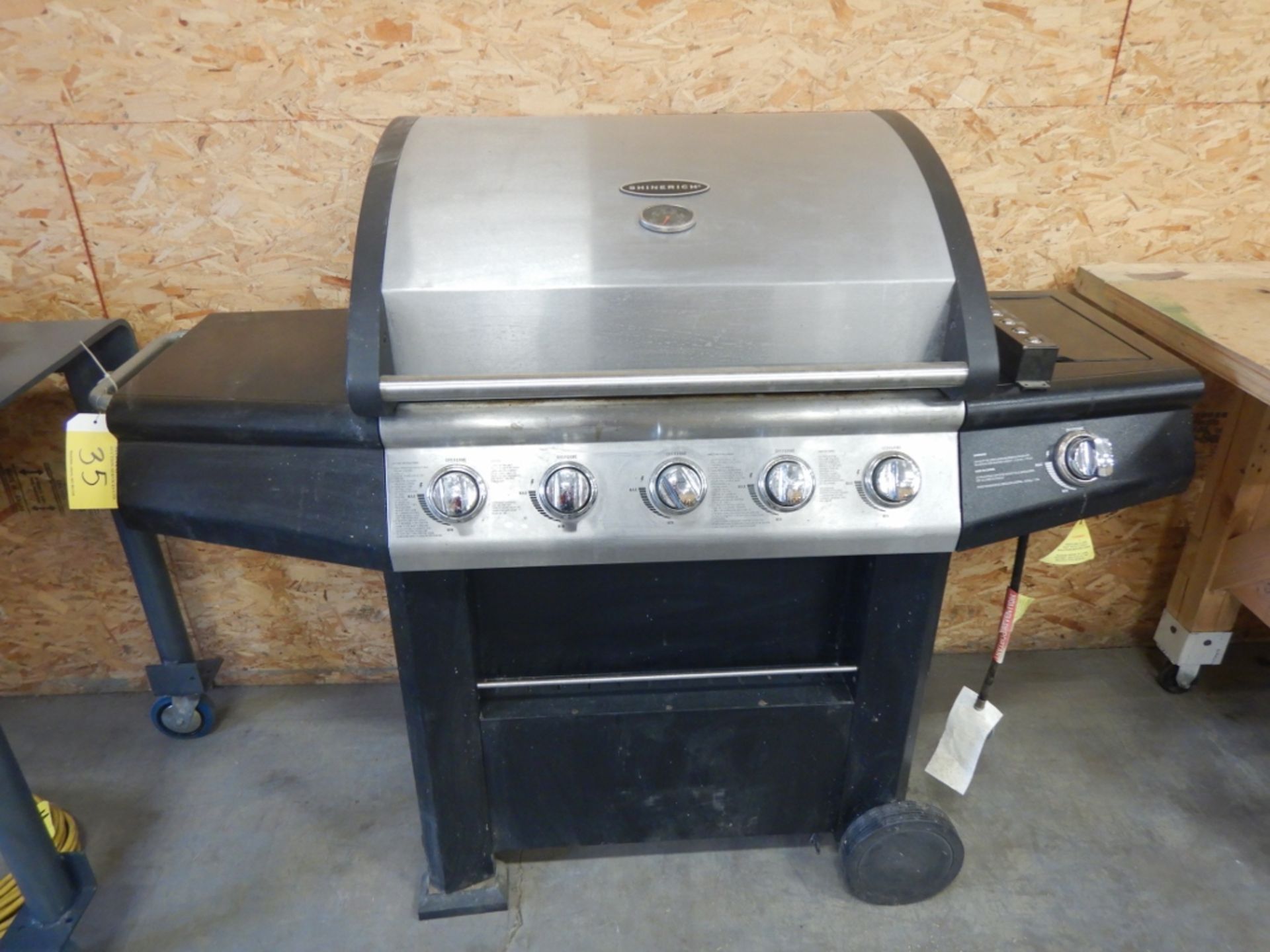 SHINERICH LPG STAINLESS STEEL BBQ