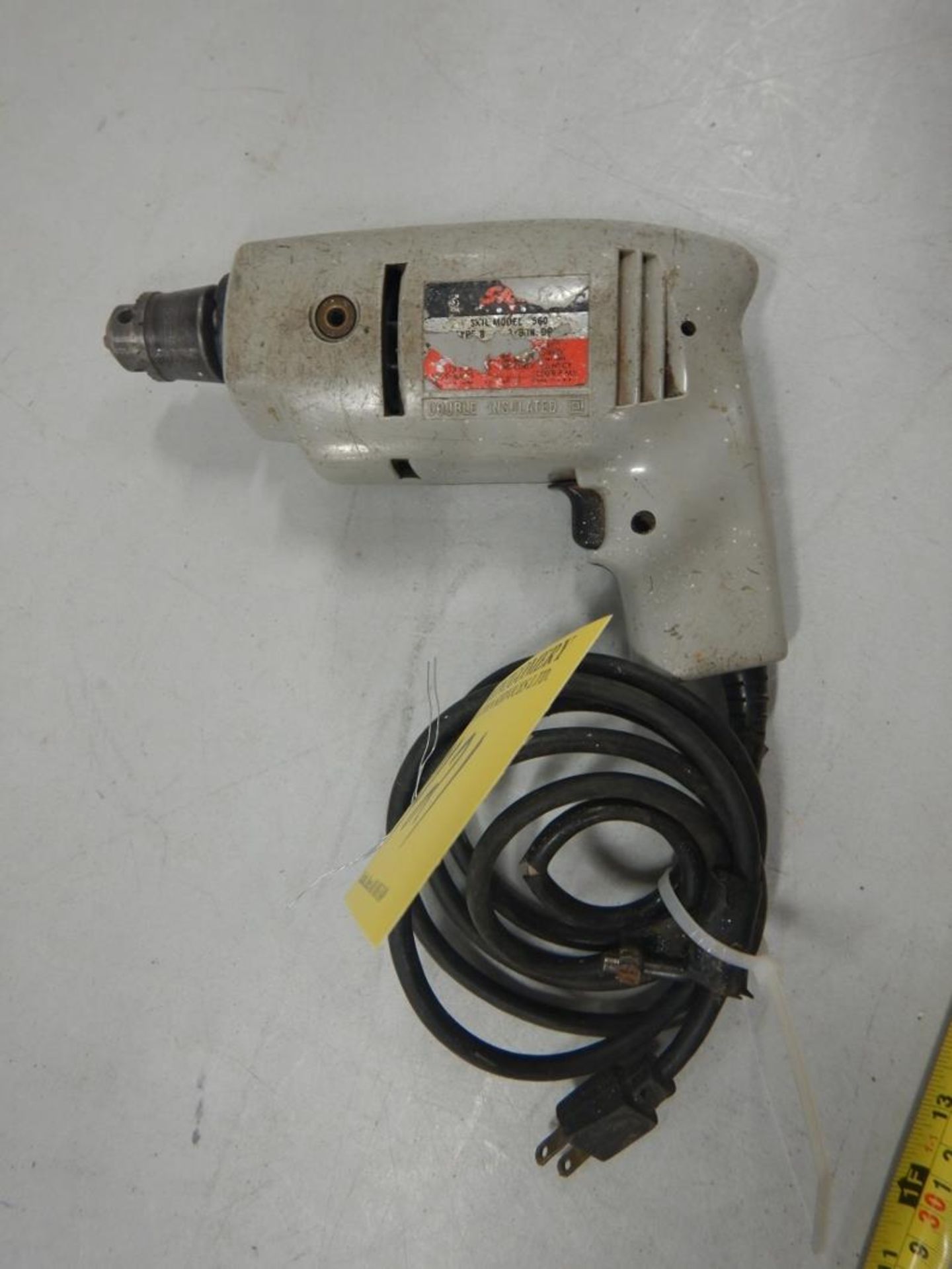 L/O HAND TOOLS, B&D CORDLESS DRILL, RECIP. SAW, VINTAGE, B&D DRILL AND MCLEODS PALM SANDER