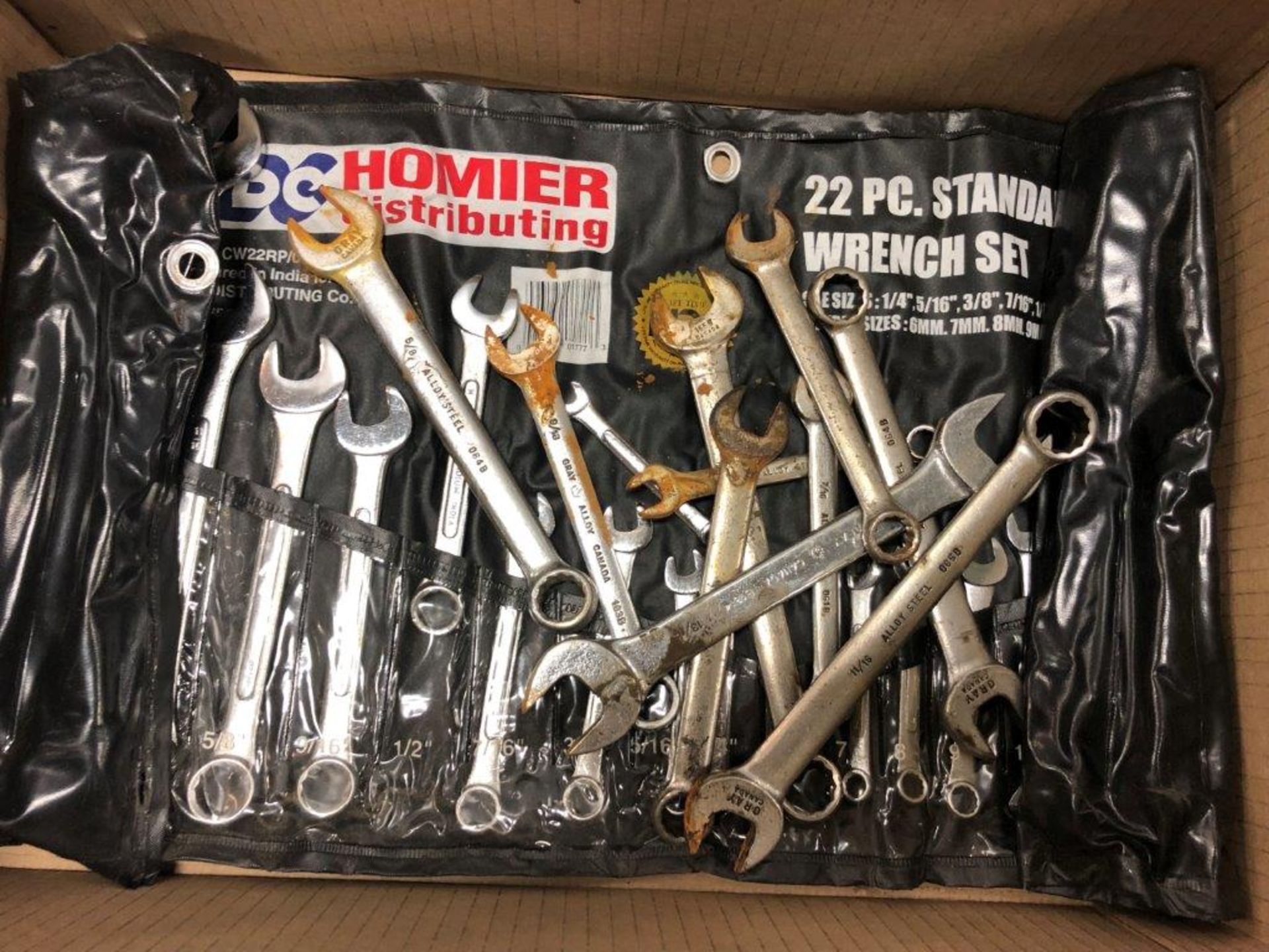 ASSORTED COMBINATION WRENCHES