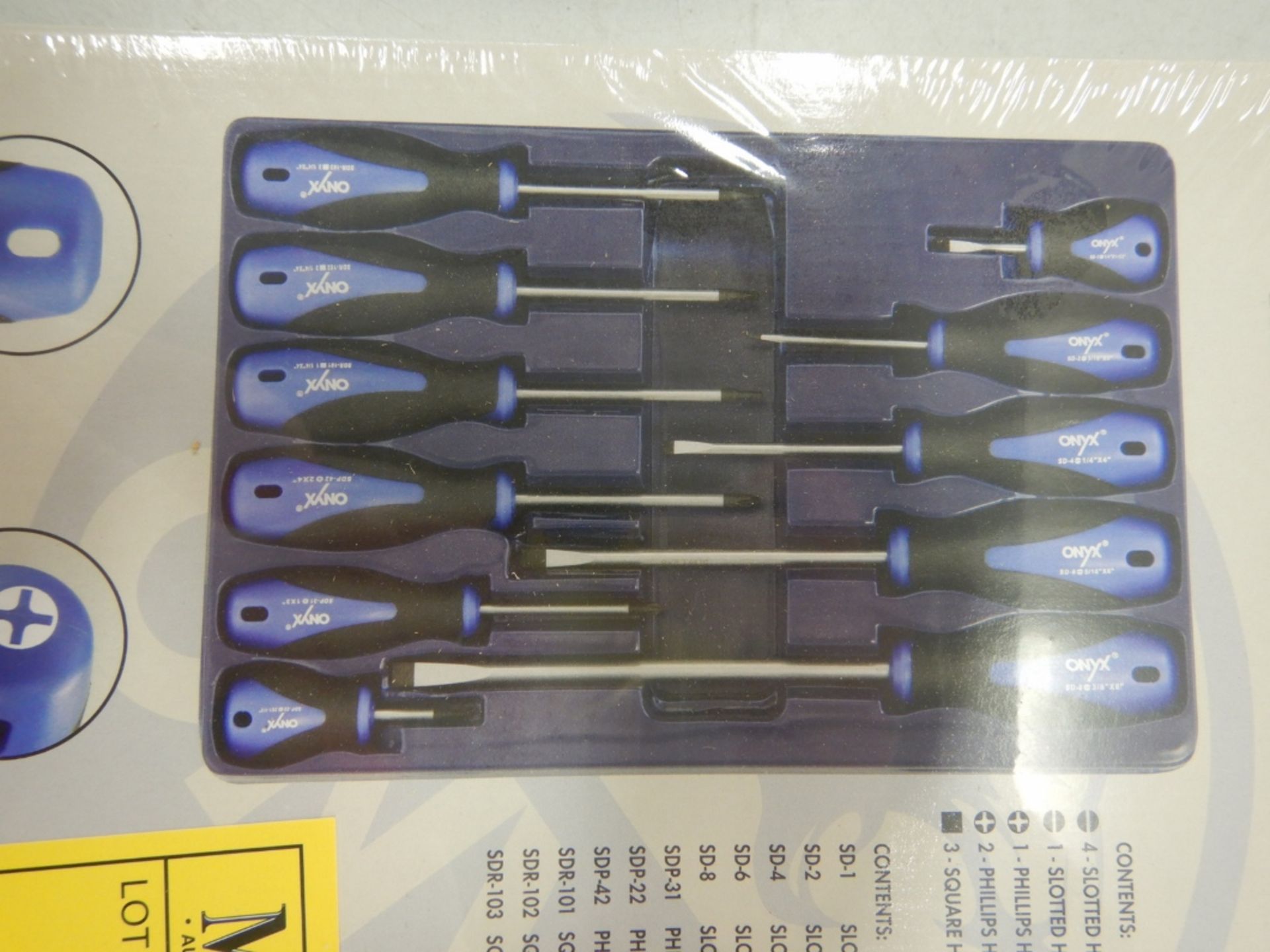 ONYX PROFESSIONAL 11PC MECHANICS SCREWDRIVER SET - Image 2 of 3