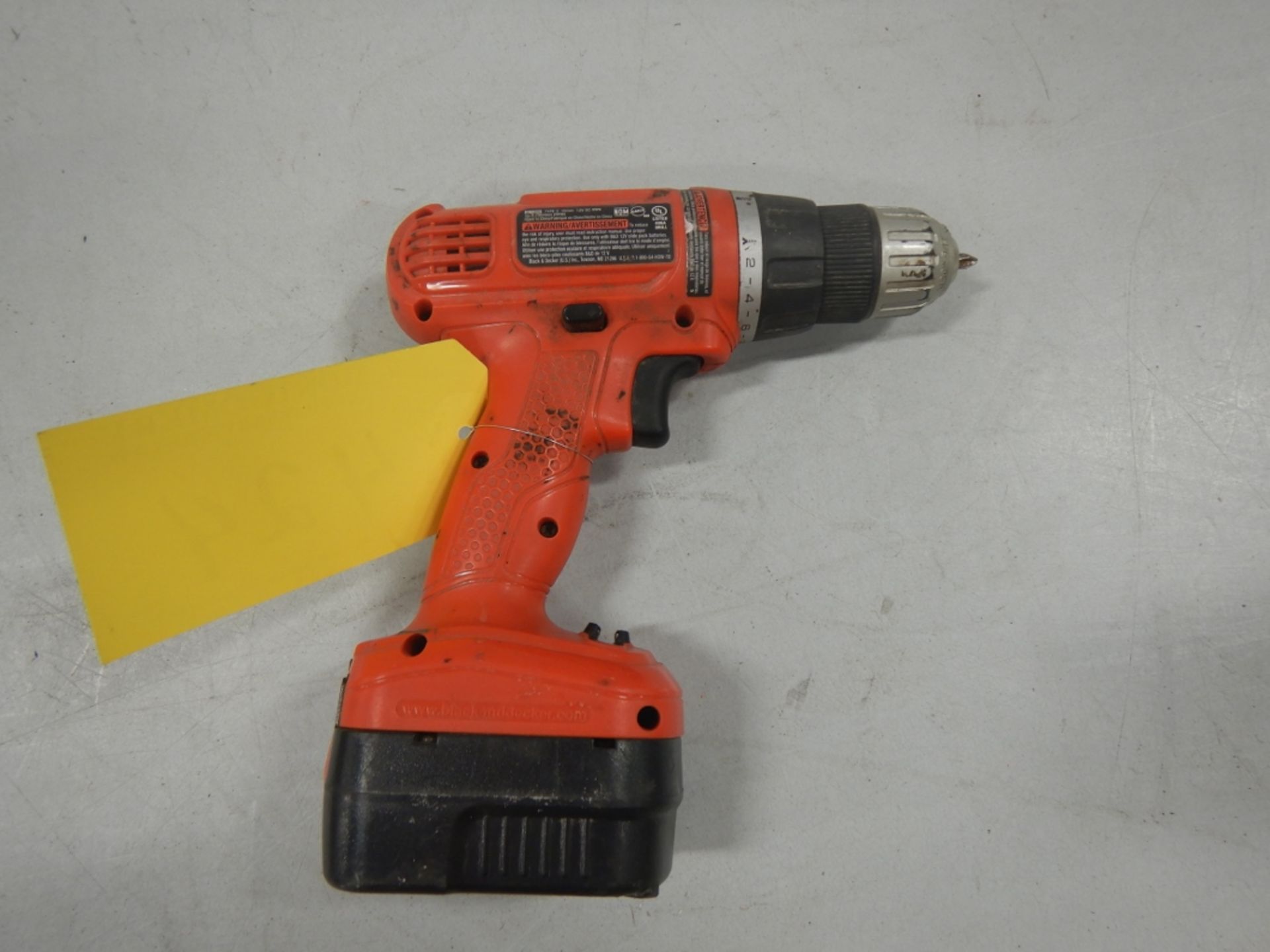 L/O HAND TOOLS, B&D CORDLESS DRILL, RECIP. SAW, VINTAGE, B&D DRILL AND MCLEODS PALM SANDER - Image 11 of 11