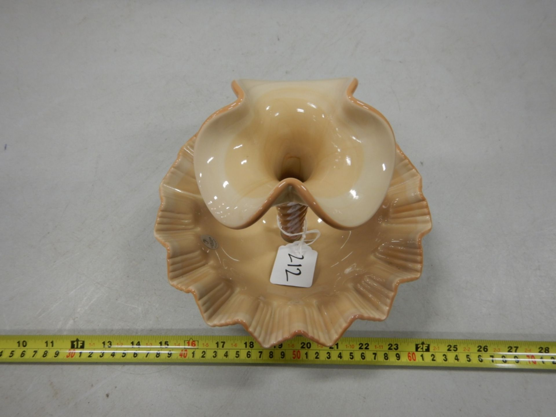 FENTON CANDY DISH & STEM - 8 INCH - Image 2 of 2