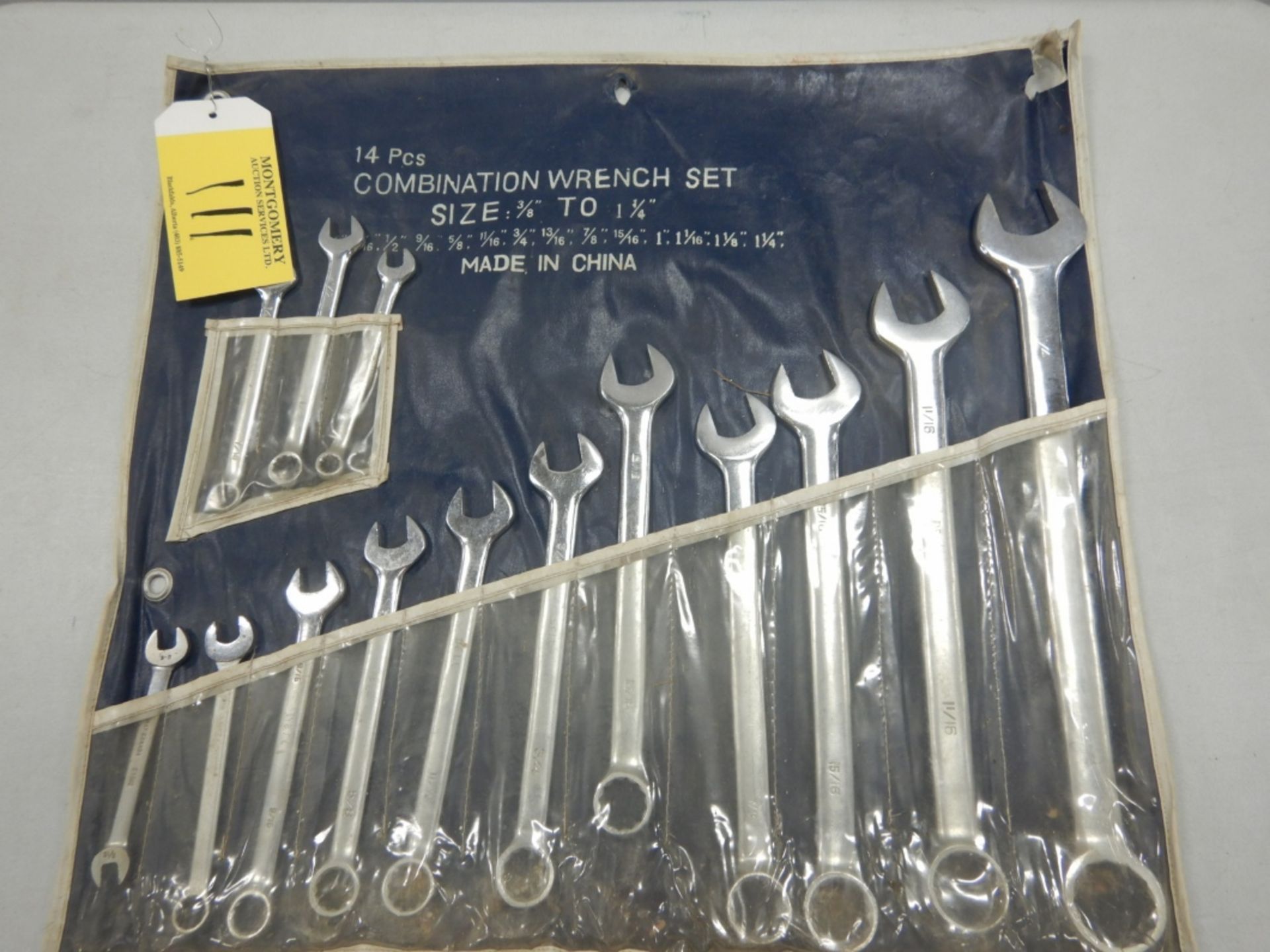 14PC SAE COMBINATION WRENCH SET 3/8IN - 1.25IN