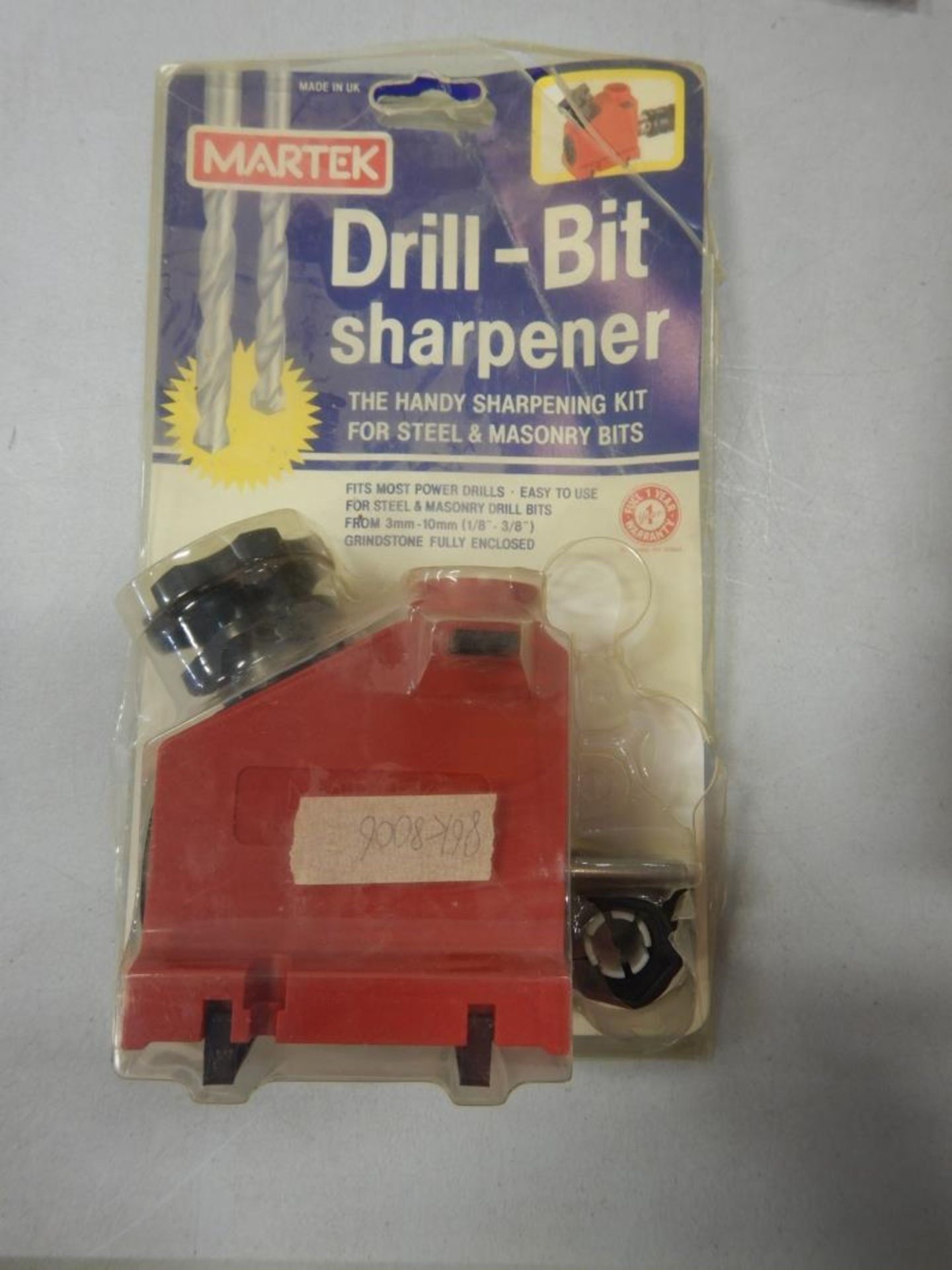 DOWELING JIG, DRILL SHARPENER, AND ASSORTED DRILL BITS - Image 3 of 3