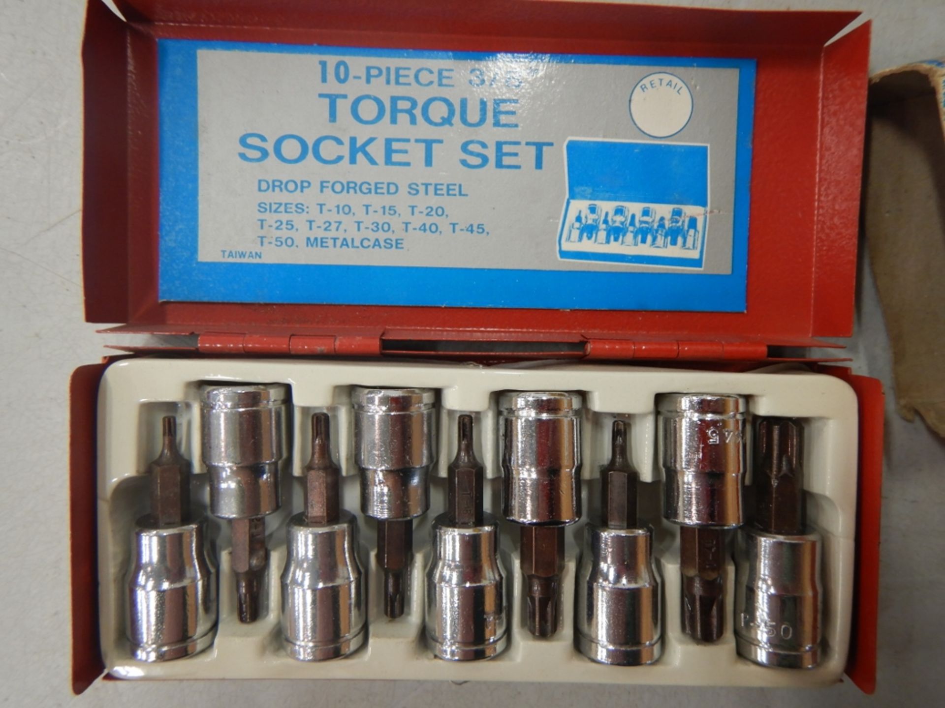 ASSORTED SOCKET TOOL KITS, IMPACT SOCKETS, TORQUE SOCKETS, ETC - Image 6 of 10