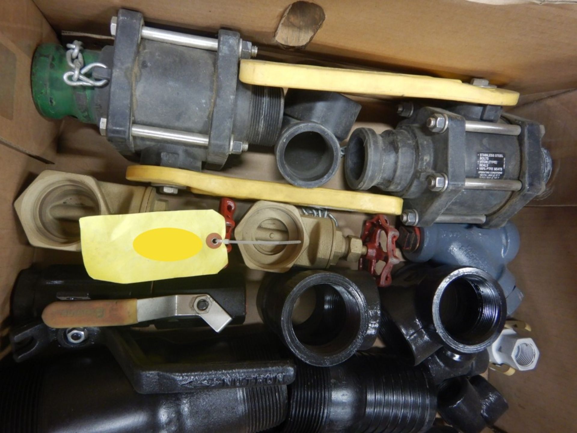 L/O ASSORTED VALVES, FITTINGS, SWEDGES, REDUCERS, ETC. - Image 2 of 3