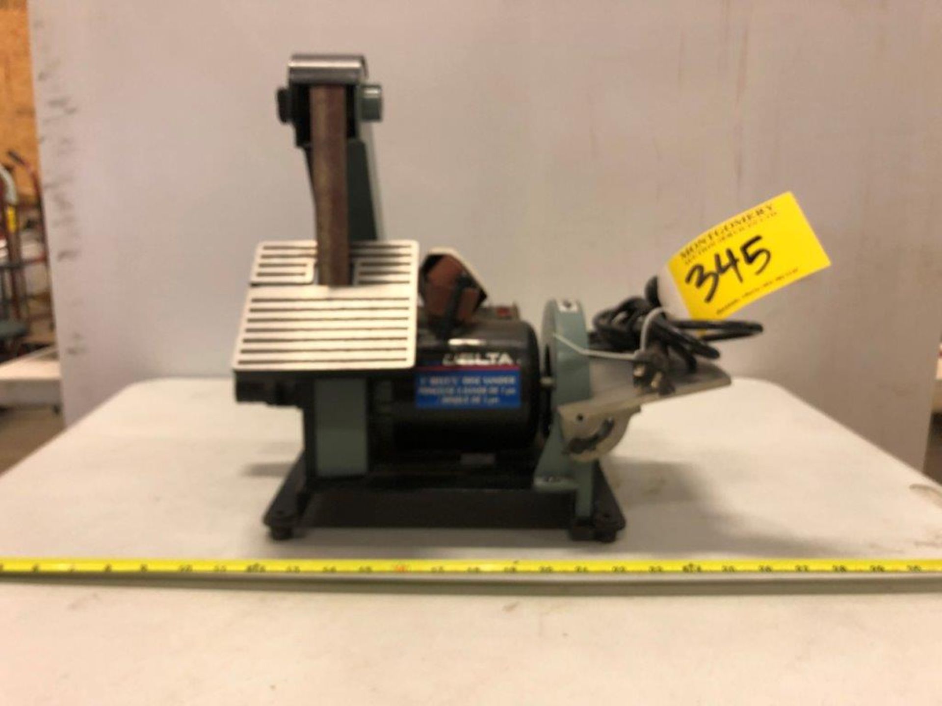 DELTA 1"BELT/5" DISC SANDER - 1/4 HP