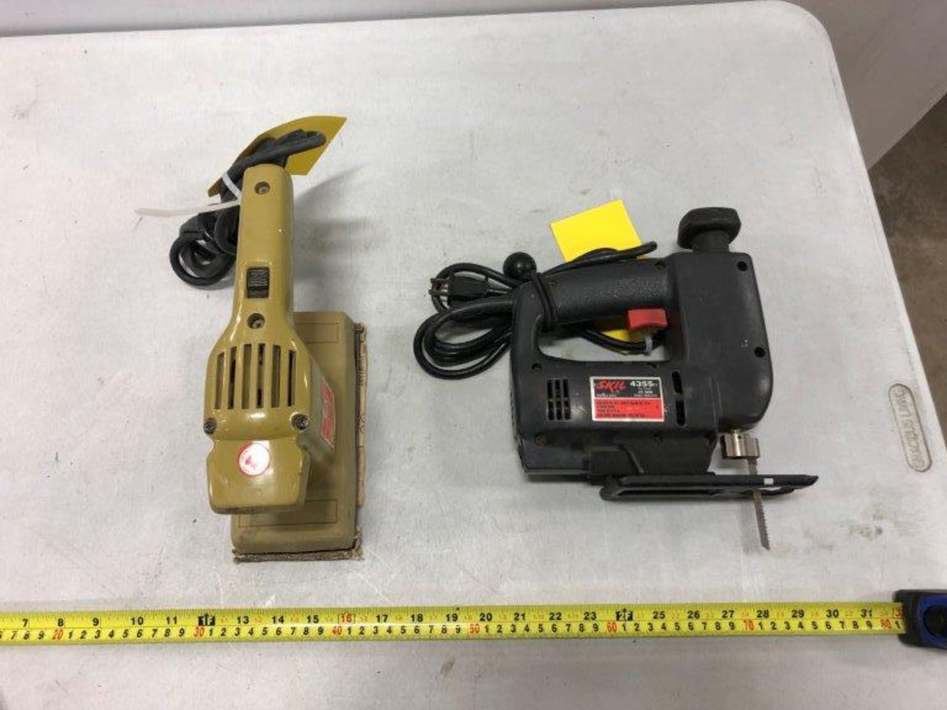 SKIL 4355 JIG SAW, B&D VIBRATORY SANDER,