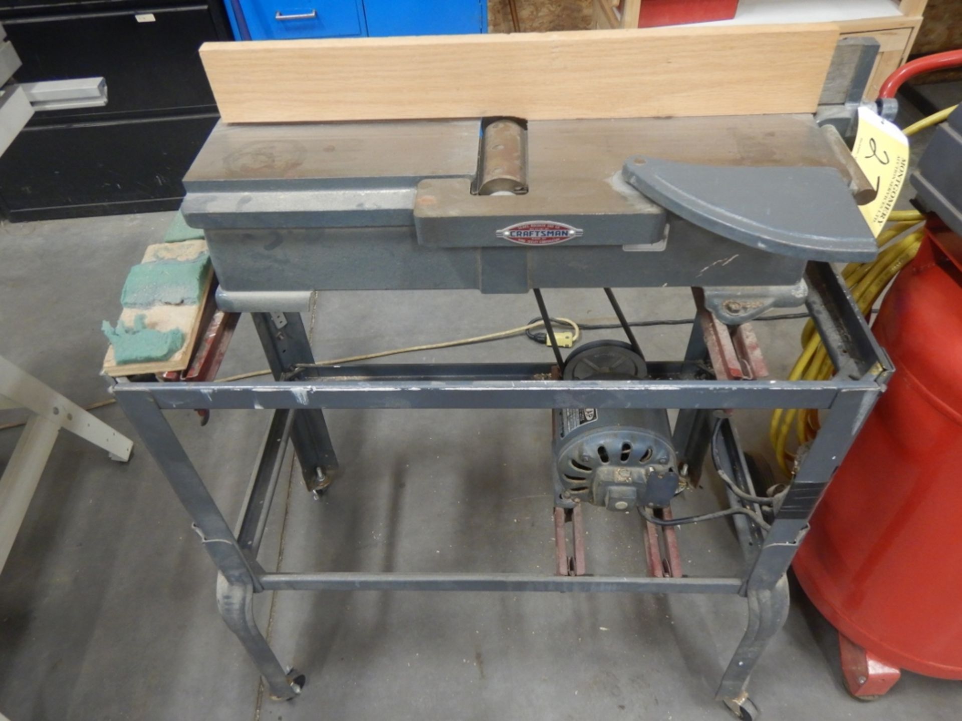 SEARS CRAFTSMAN 4IN JOINTER PLANER ON STAND