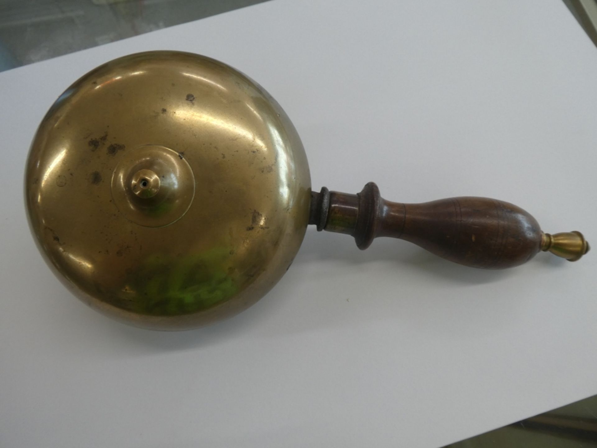 VICTORIAN BRASS MUFFIN/FIRE BELL 5"