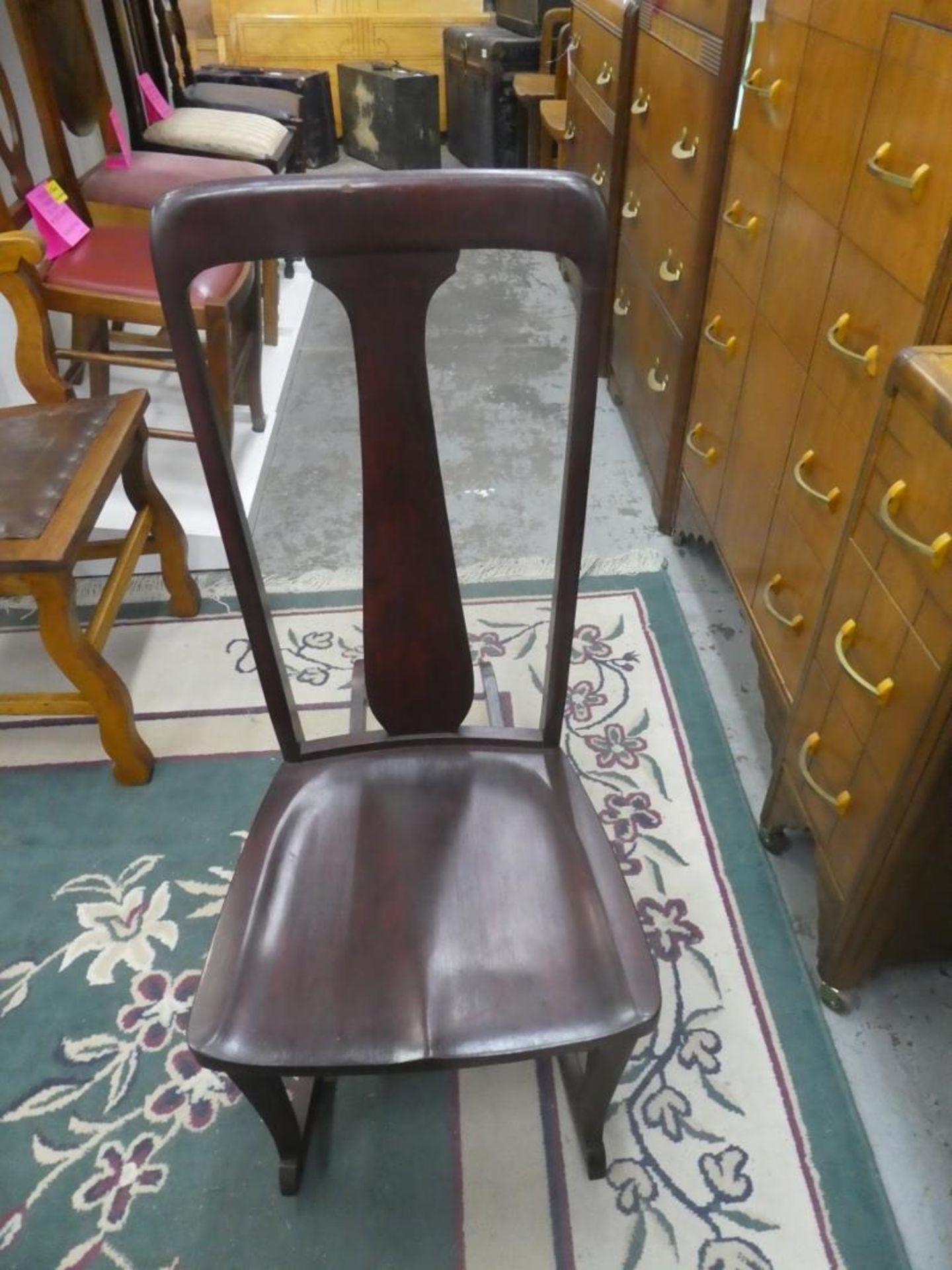 ANTIQUE MATERNITY ROCKING CHAIR SEAT 14"H