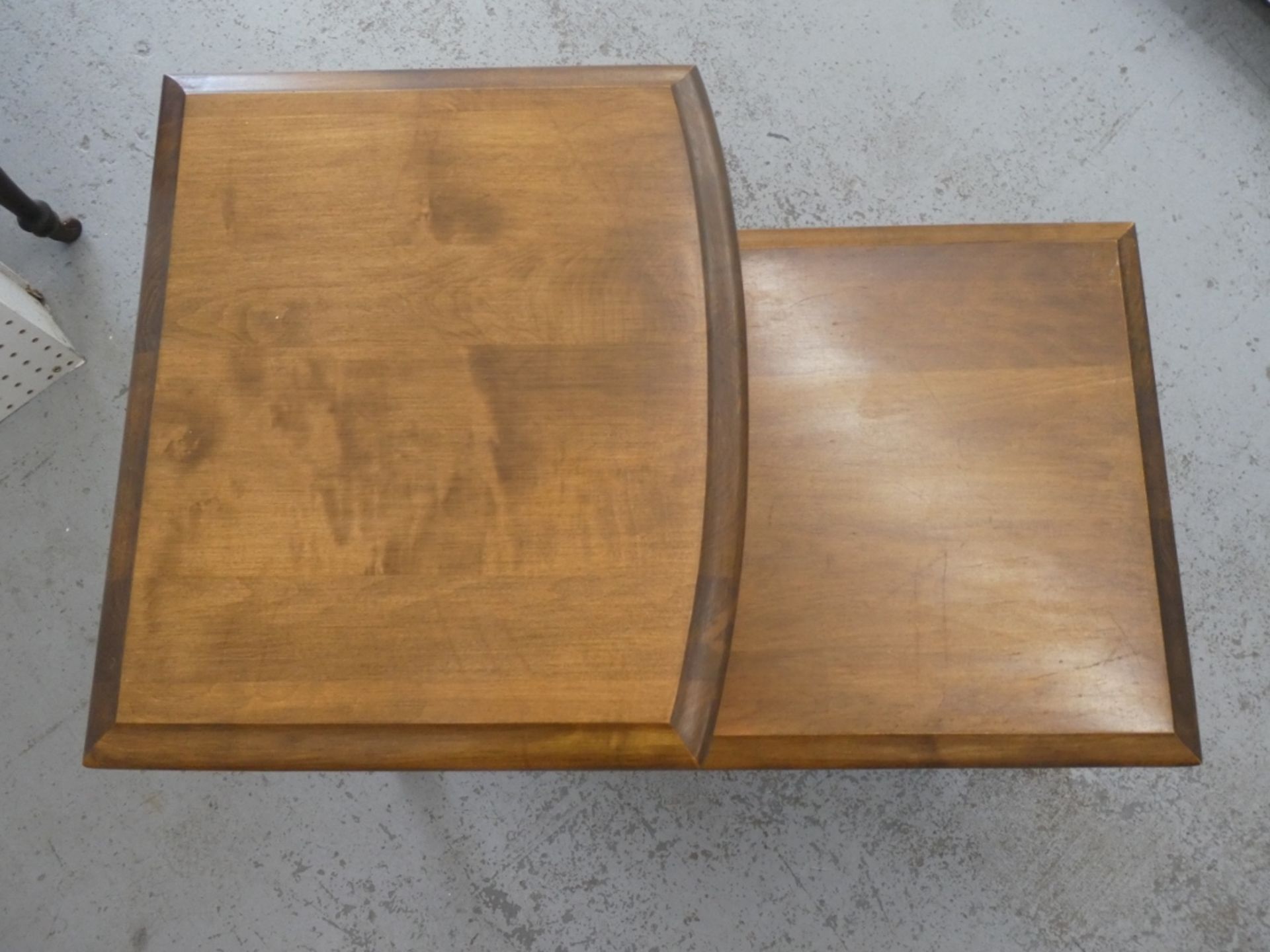 MCM MAPLE STEP TABLE 24"H 16"W 26"D - Image 3 of 3