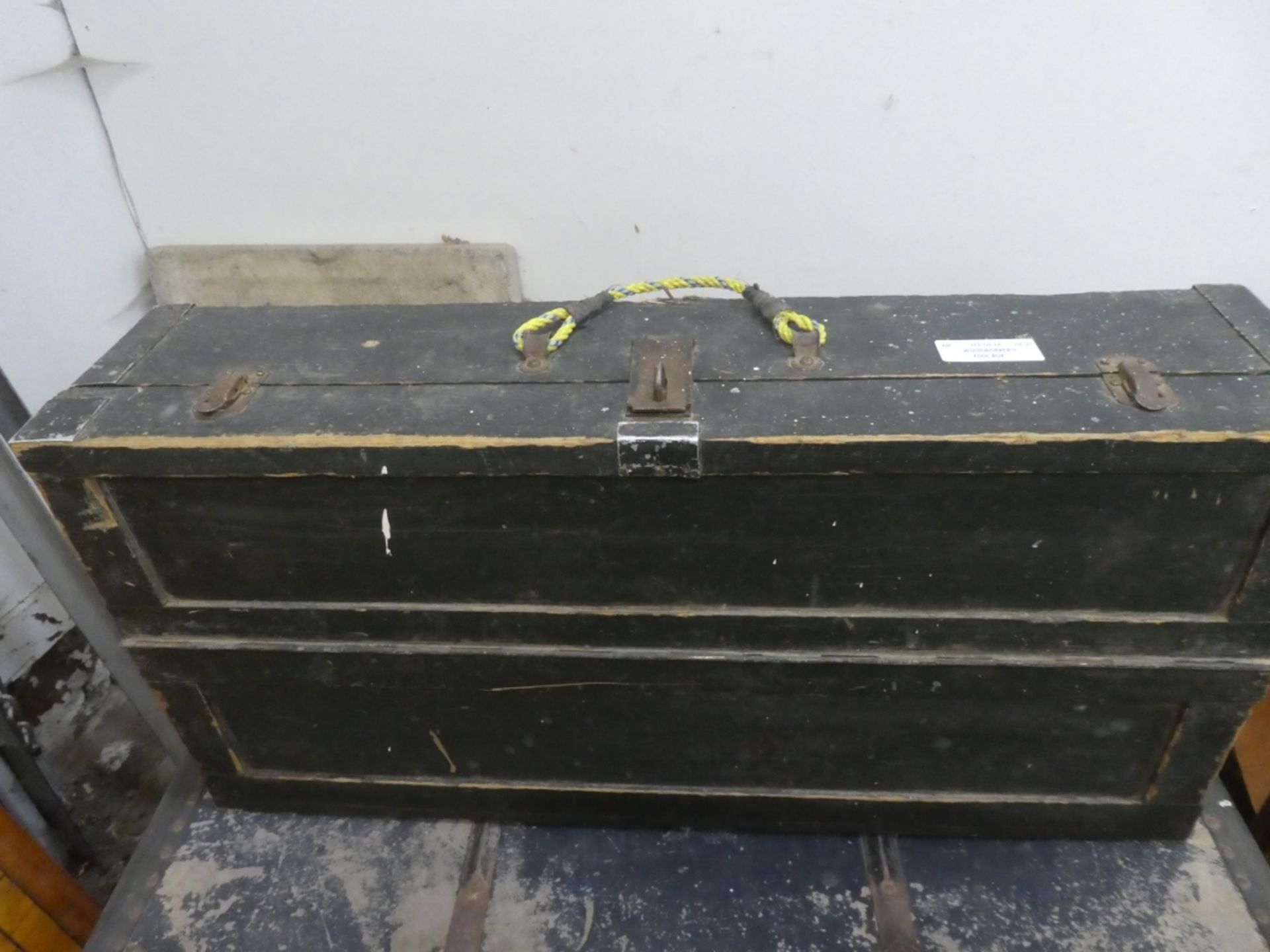 CARPENTER'S TOOL BOX 15.5" H 31.5"W 7'D