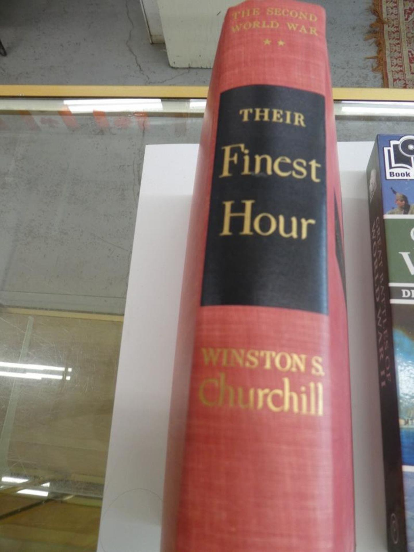 BOOK THEIR FINEST HOUR BY WINSTON CHURCHILL & GREATEST BATTLES OF WWII DVD & BOOK - Image 2 of 3