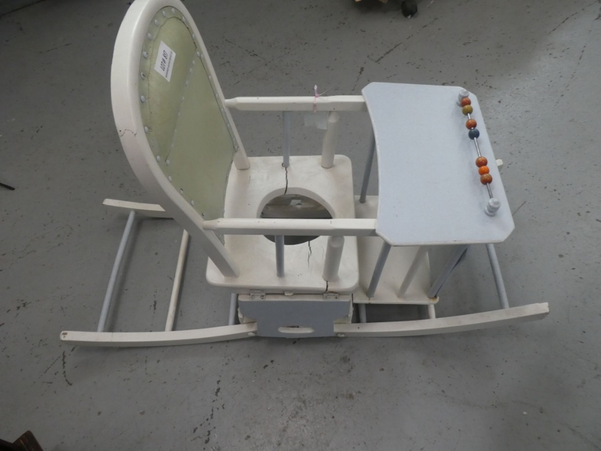 HIGH CHAIR/POTTY CHAIR/ ROCKING CHAIR COMBINATION - Image 10 of 10
